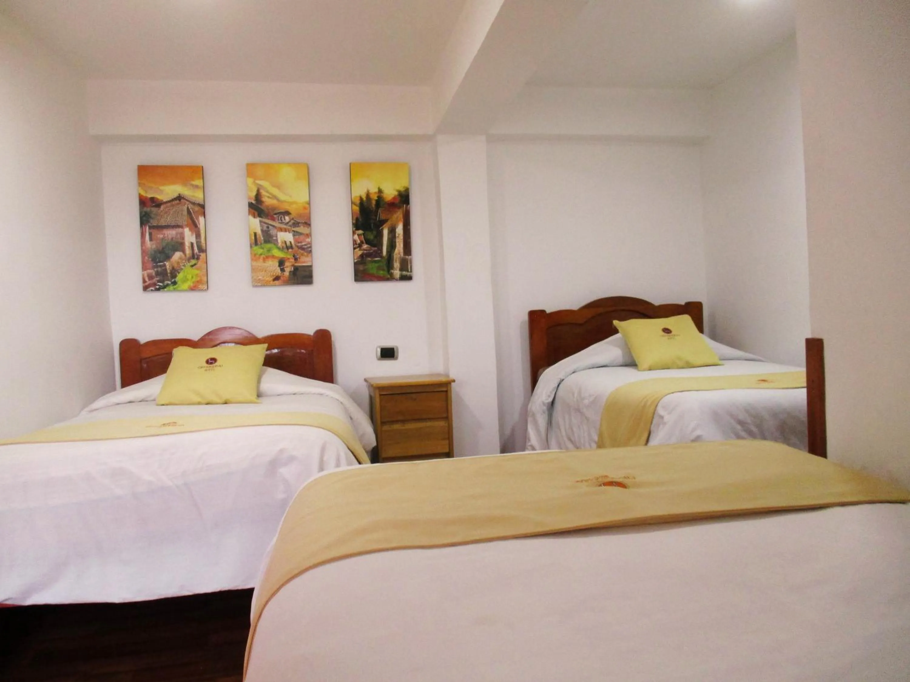 Bed in Hotel Choquequirao