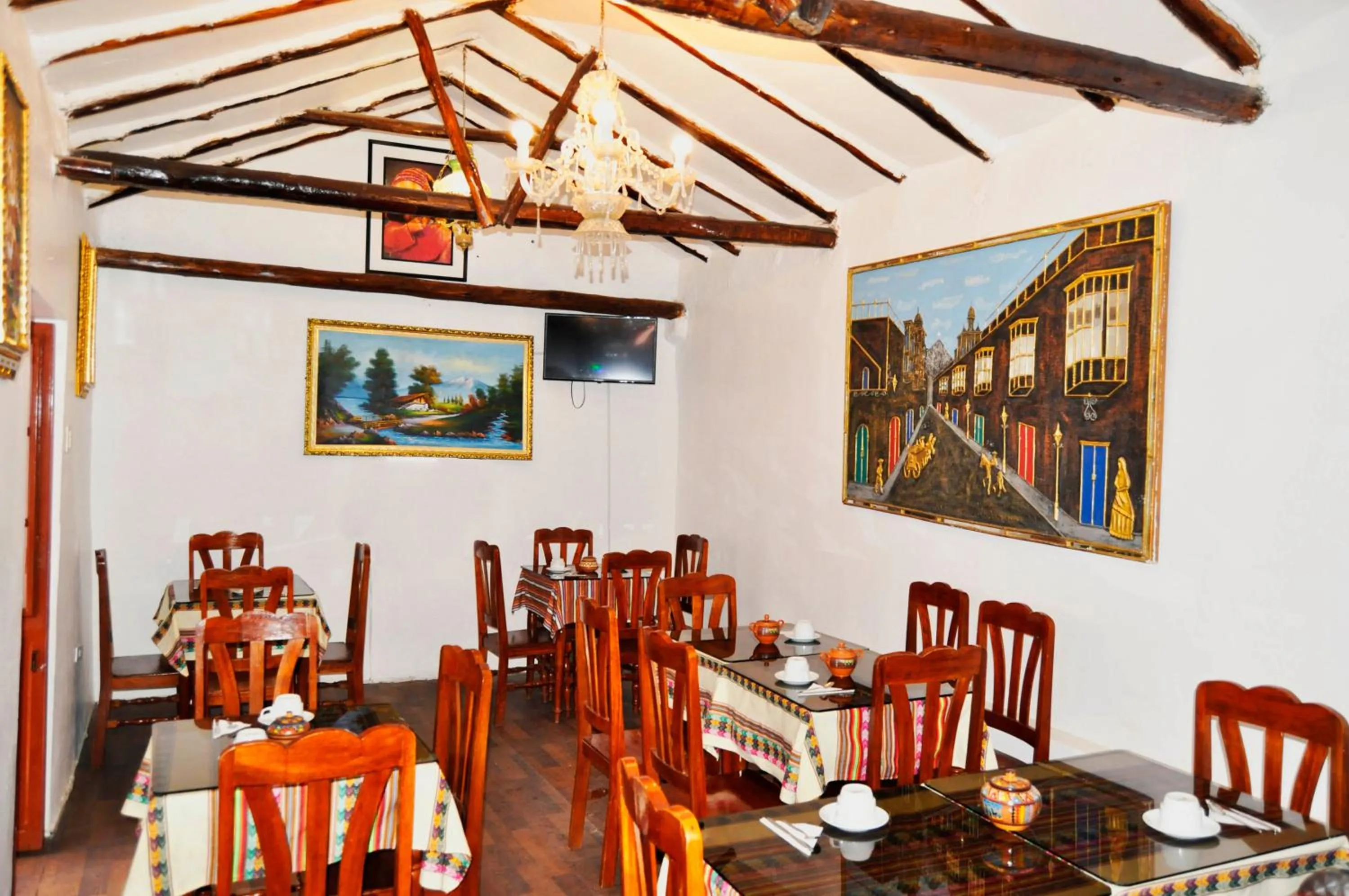 Living room in Hotel Choquequirao