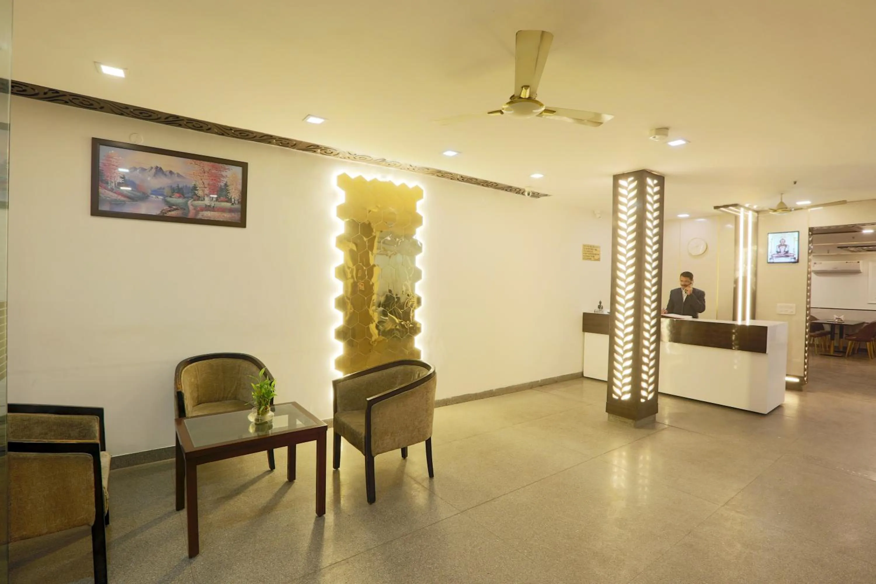 Lobby or reception in New Delhi Hotel Citizen