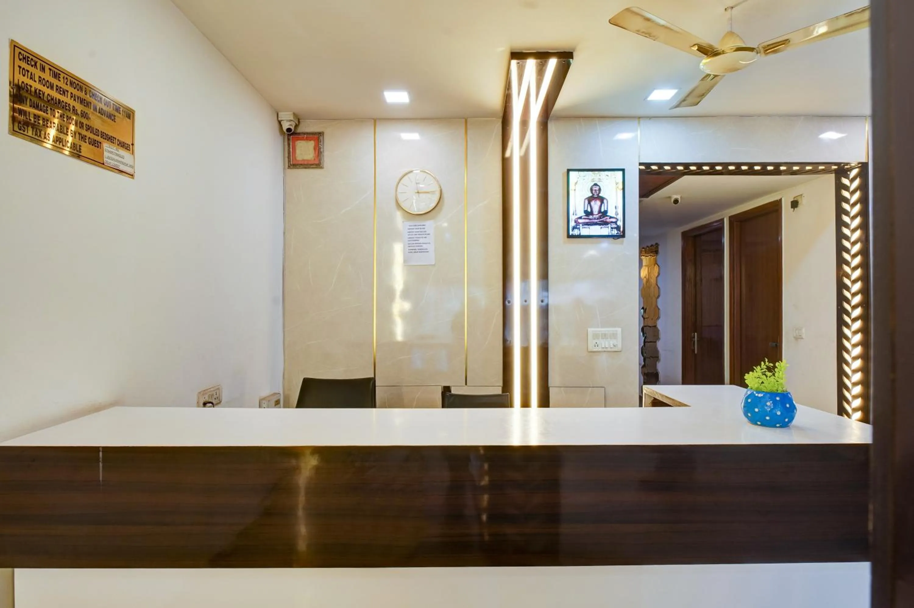 Lobby or reception in New Delhi Hotel Citizen