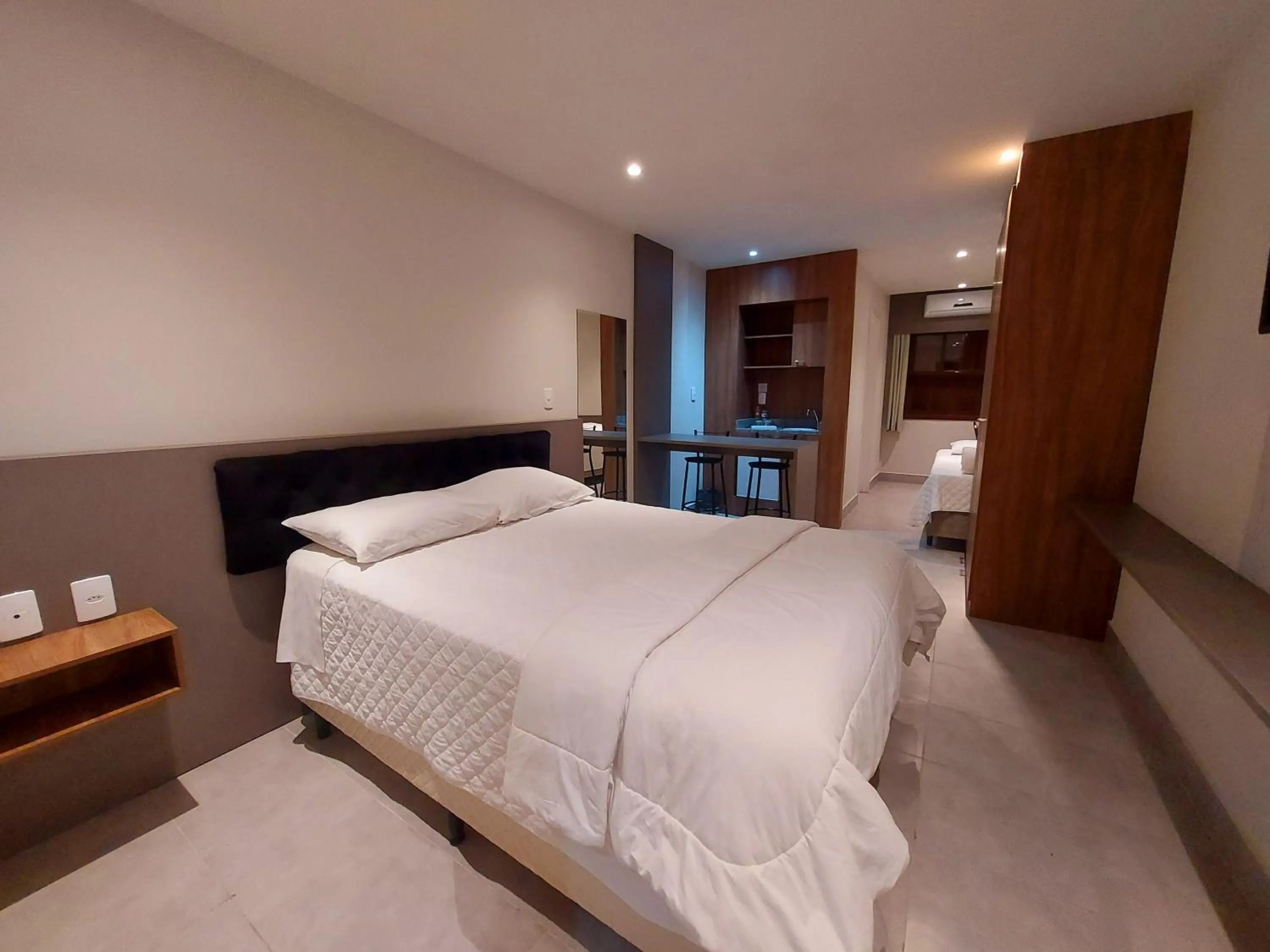 Bed in Hotel Vila Suíça 1818