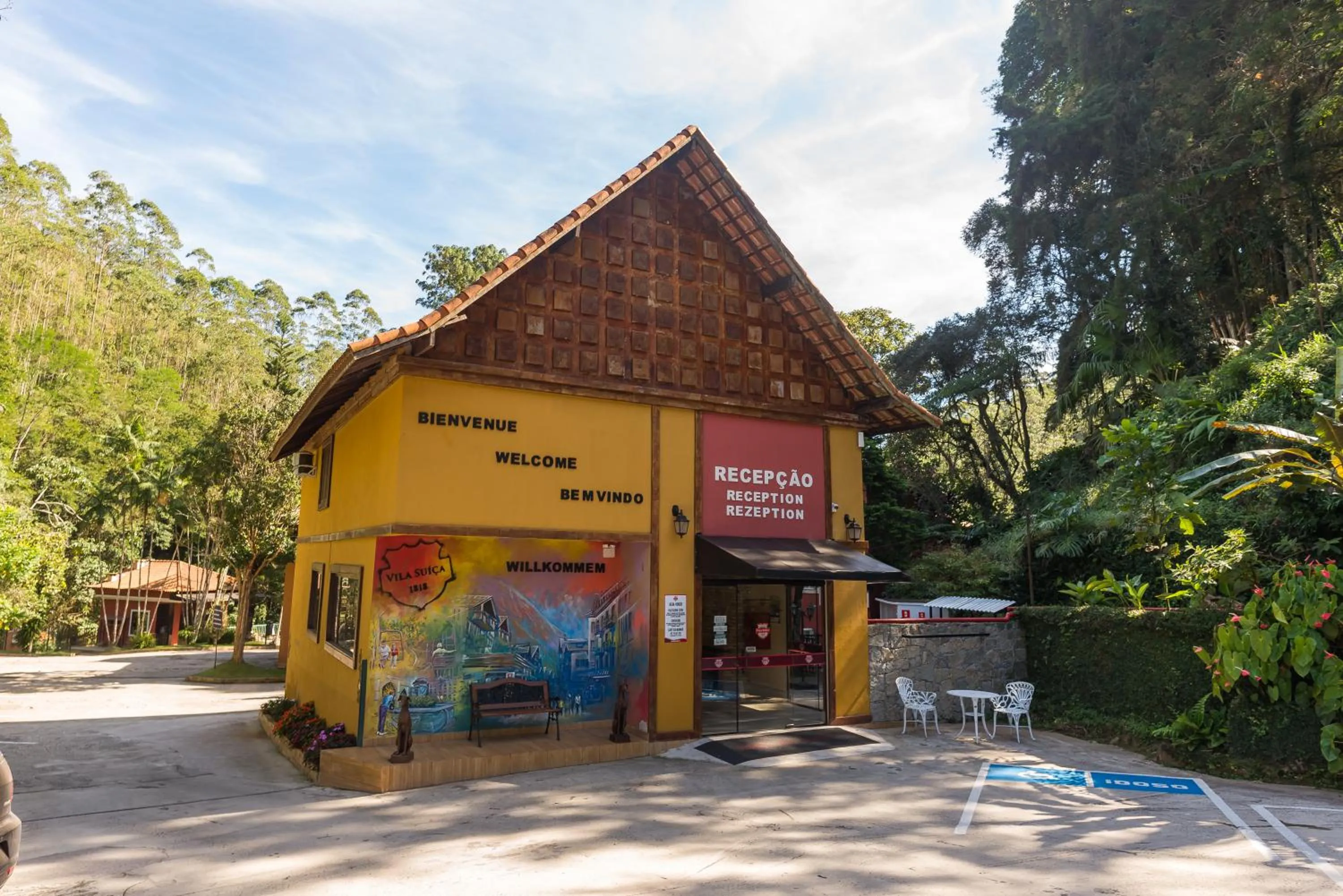 Property building in Hotel Vila Suíça 1818