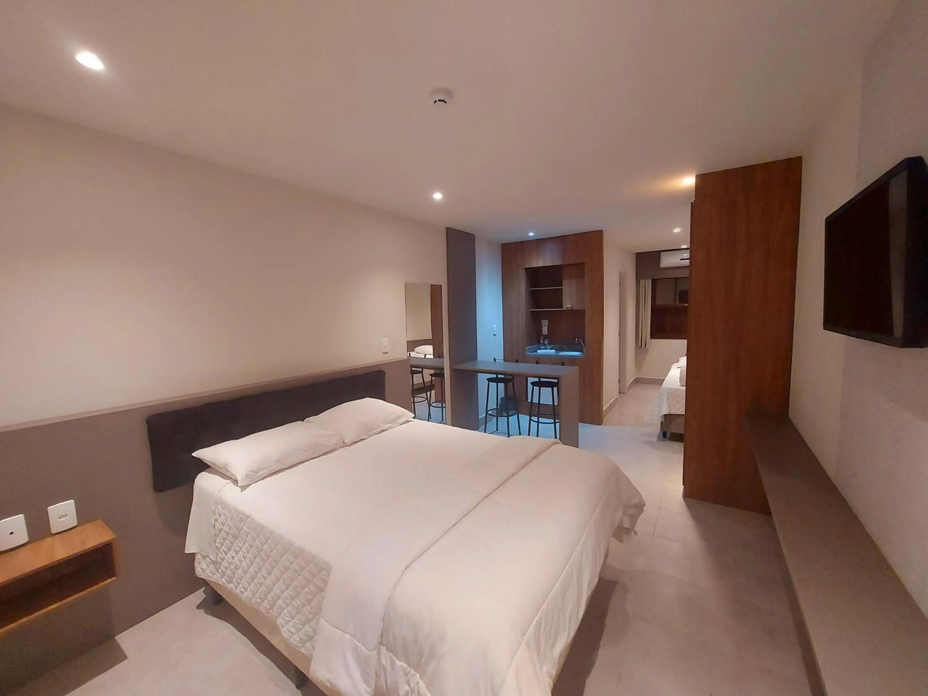 Bed in Hotel Vila Suíça 1818