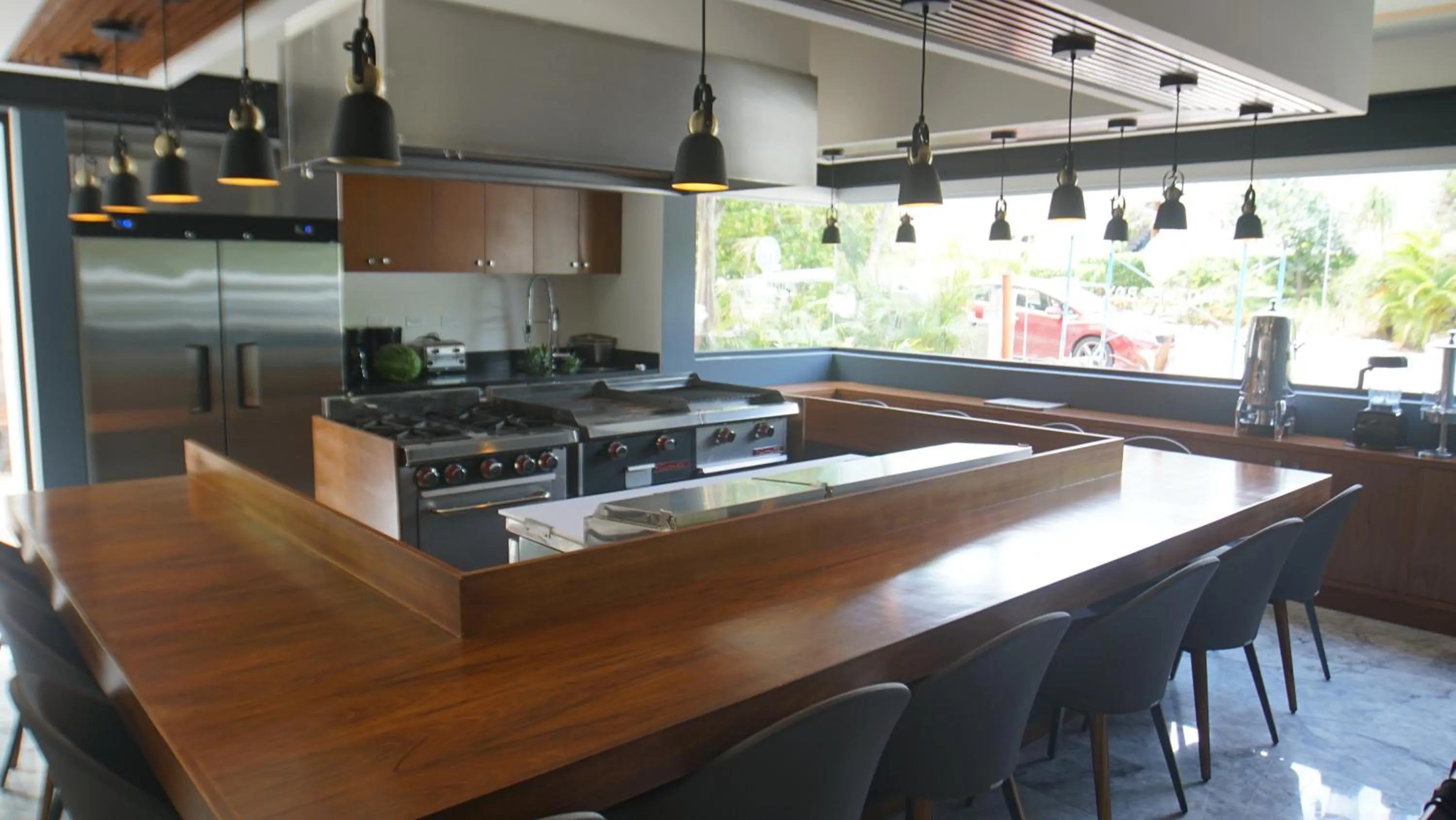 Kitchen or kitchenette in Panther Bay Boutique Hotel