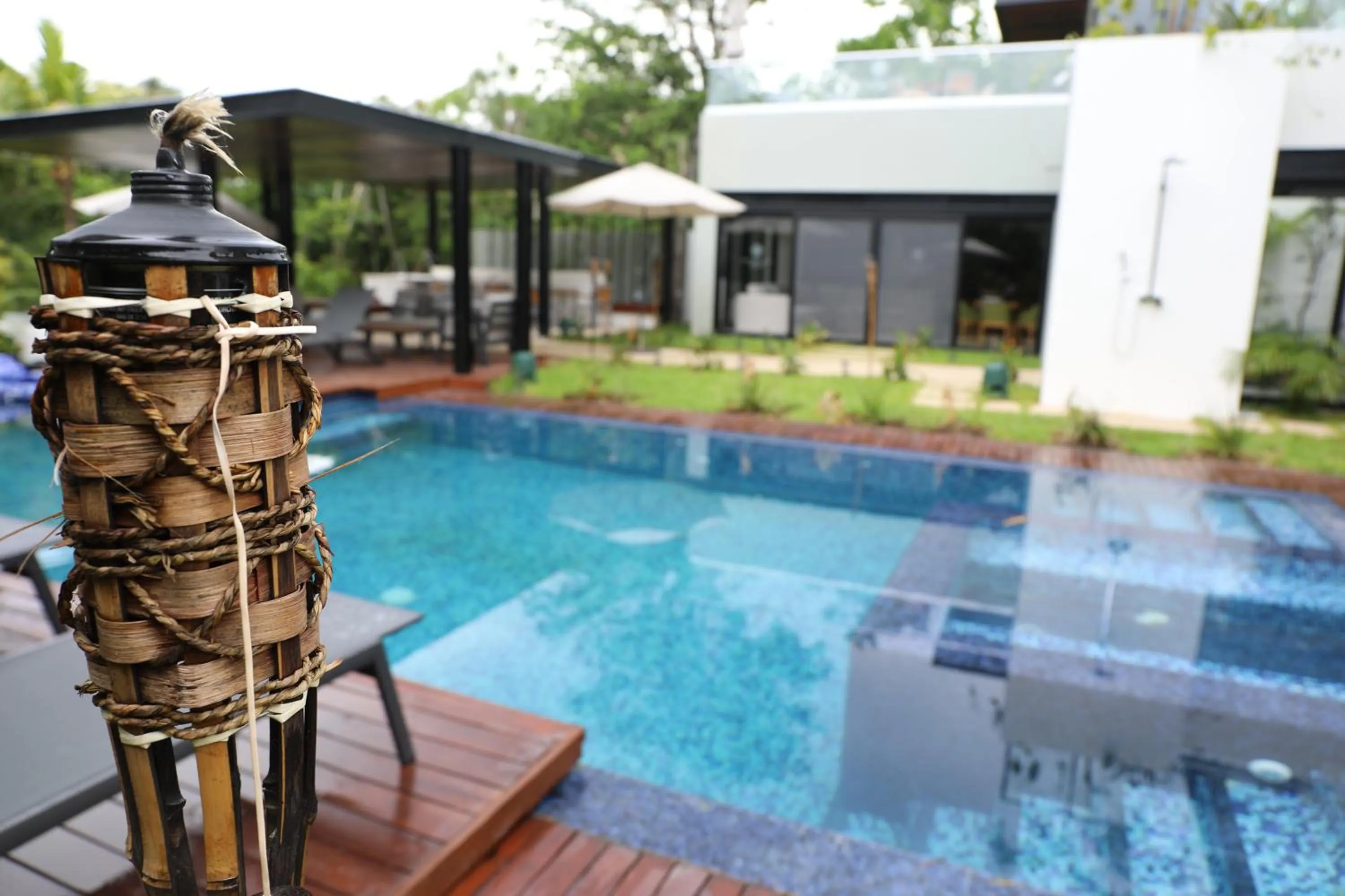 Swimming pool in Panther Bay Boutique Hotel