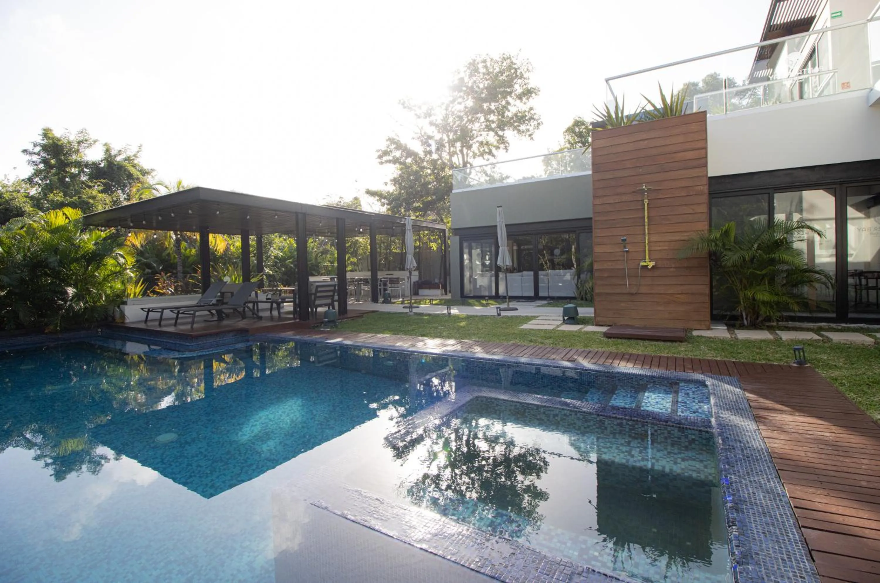 Swimming pool in Panther Bay Boutique Hotel