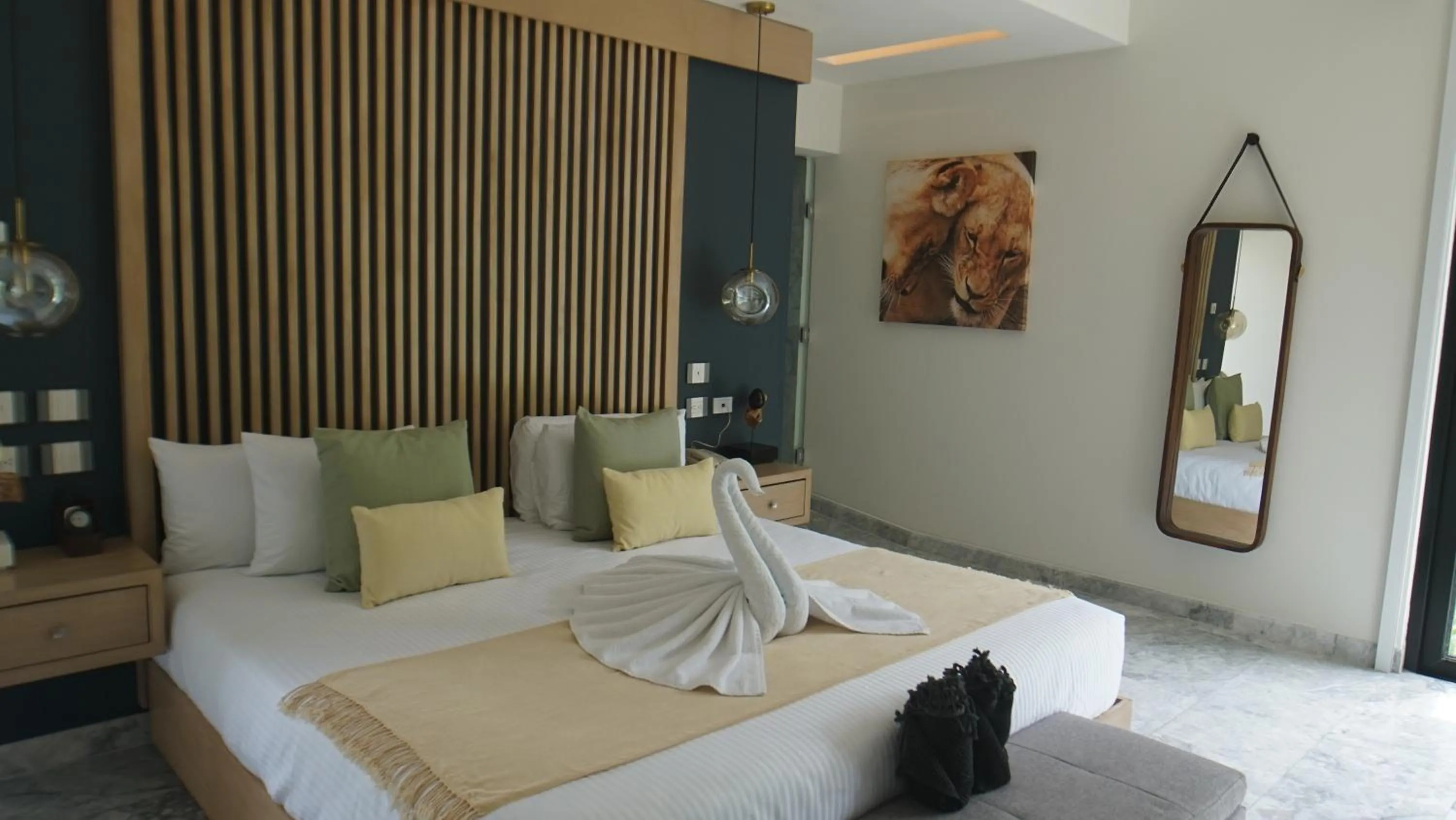 Bedroom in Panther Bay Boutique Hotel