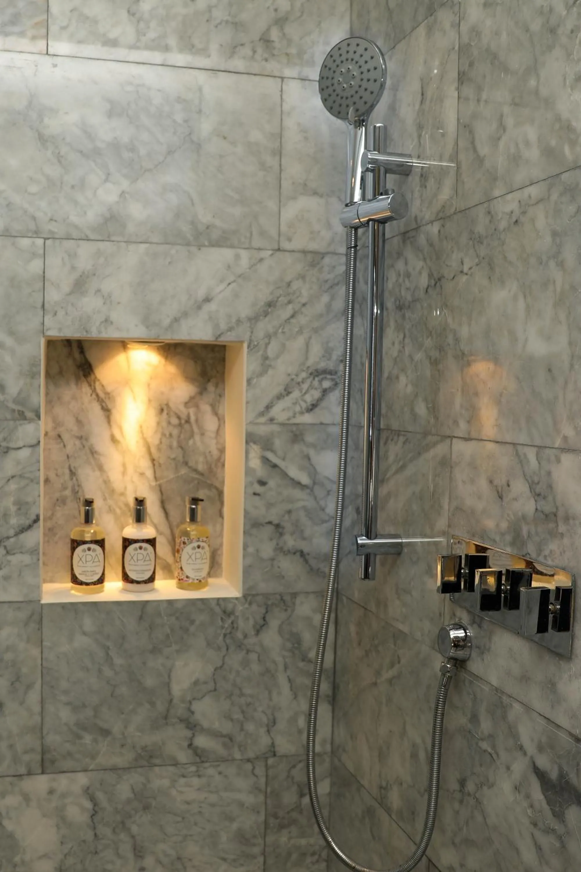 Shower in Panther Bay Boutique Hotel