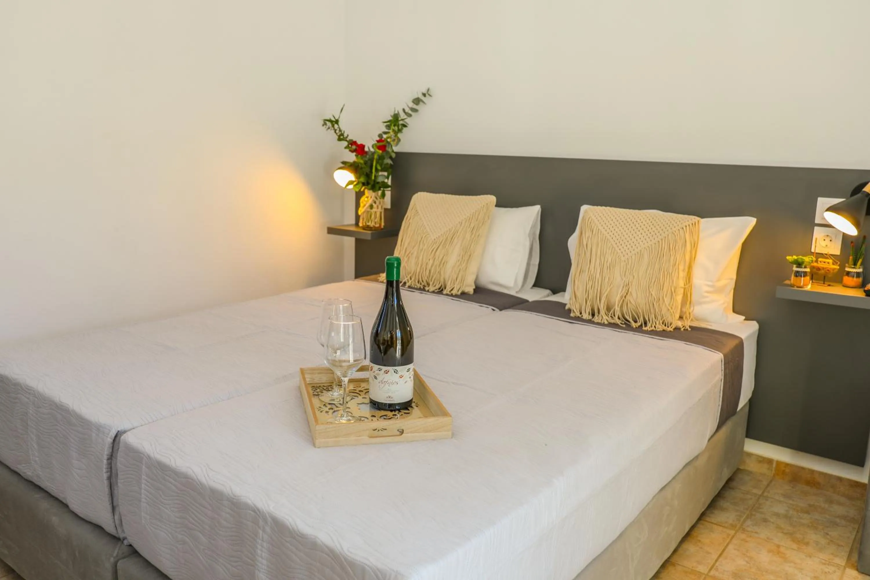 Bed in La FLEUR apartments