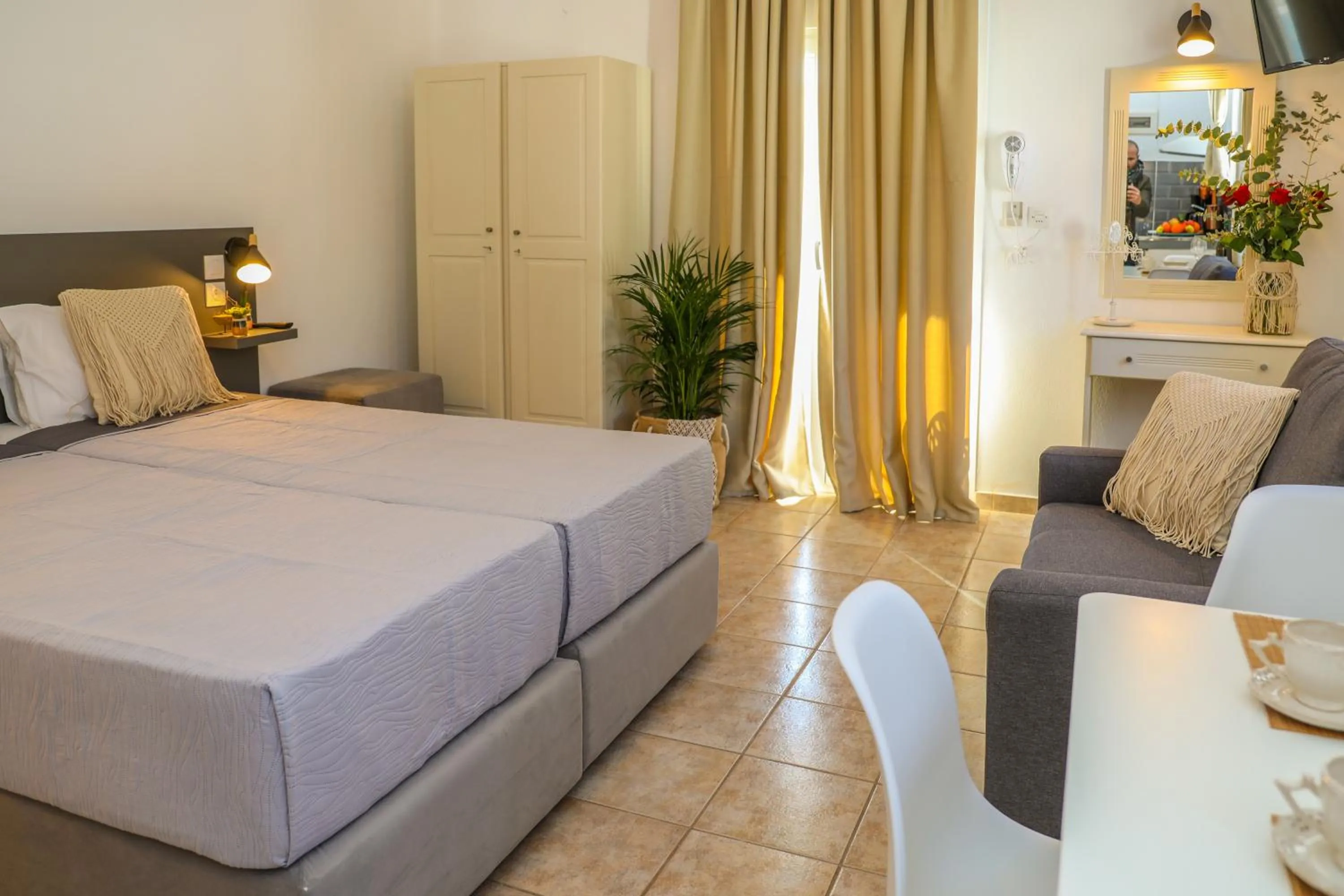 Bed in La FLEUR apartments