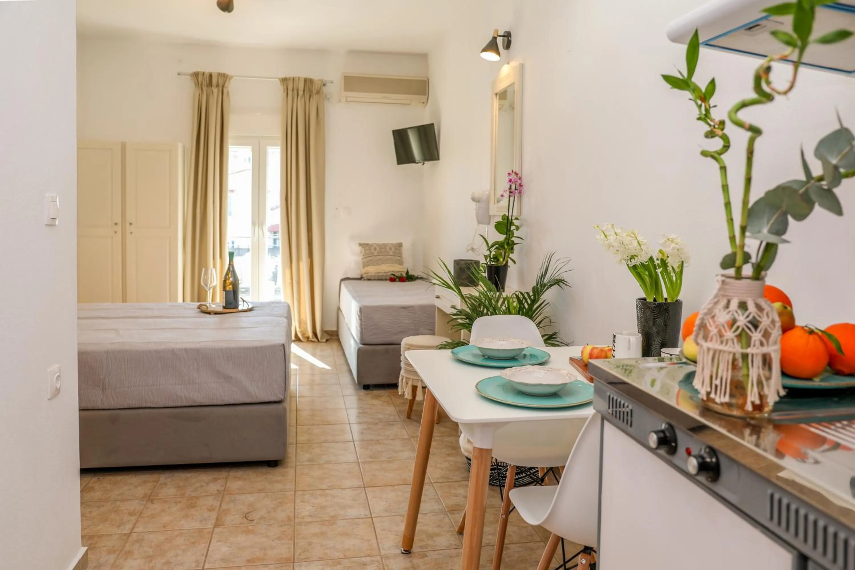 Bed in La FLEUR apartments