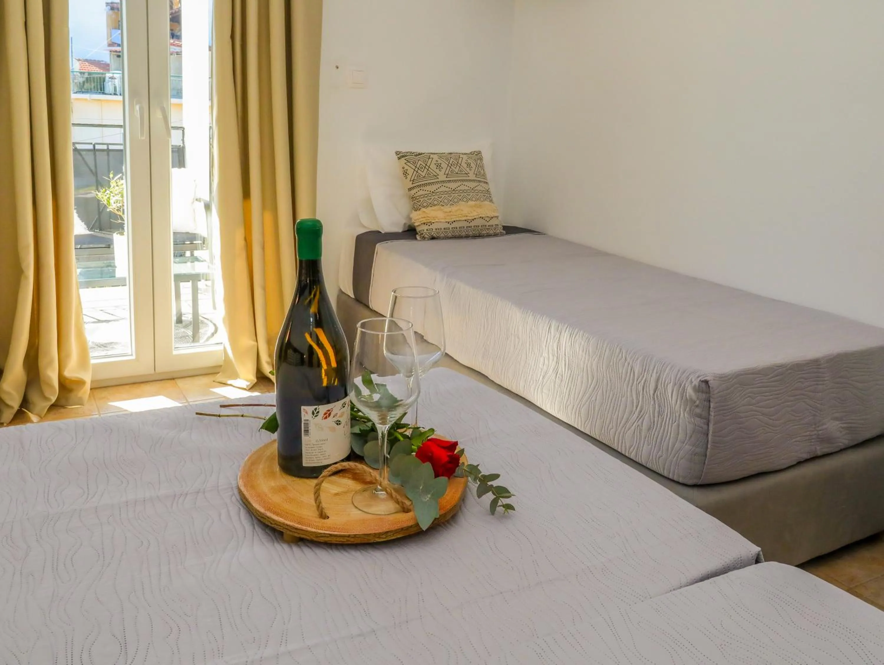 Bed in La FLEUR apartments