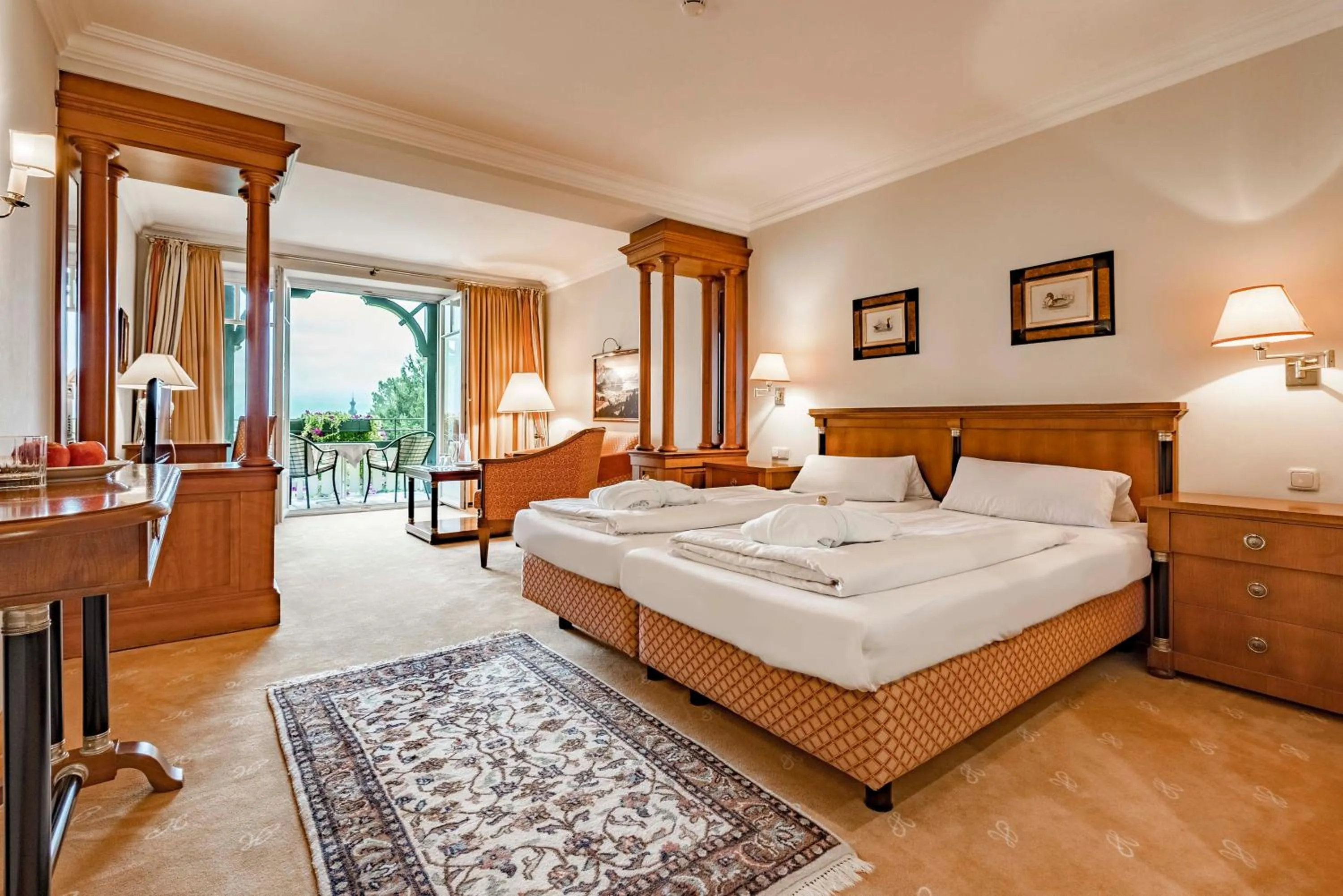 Photo of the whole room, Bed in Hotel Hollweger