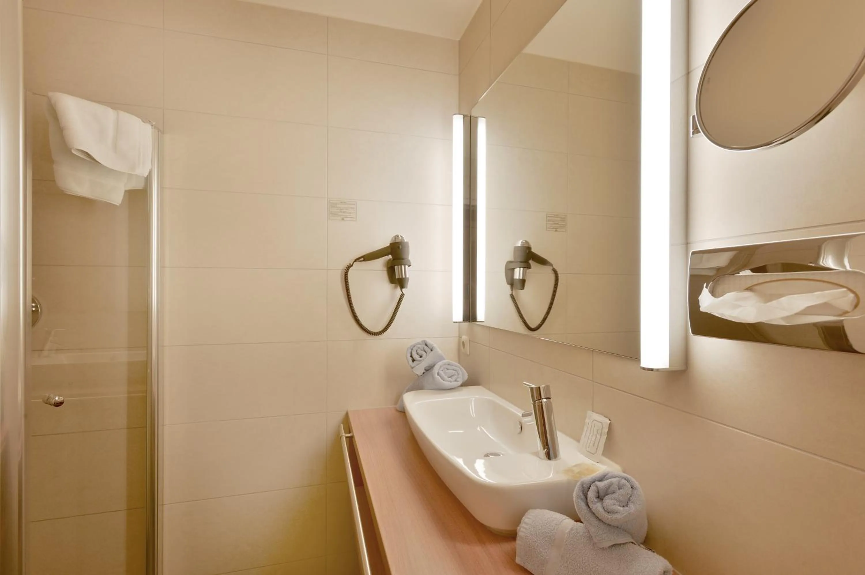 Bathroom in Familienhotel Christoph