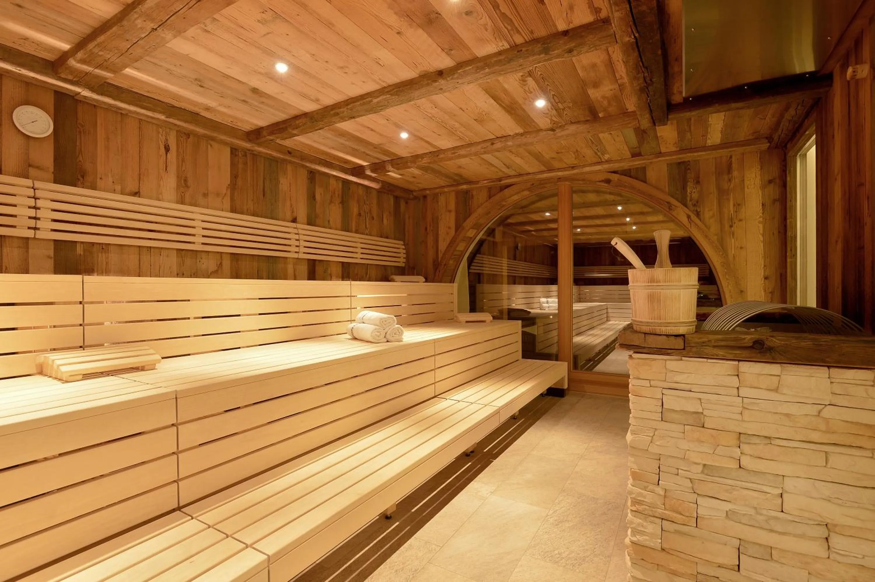 Sauna in Familienhotel Christoph