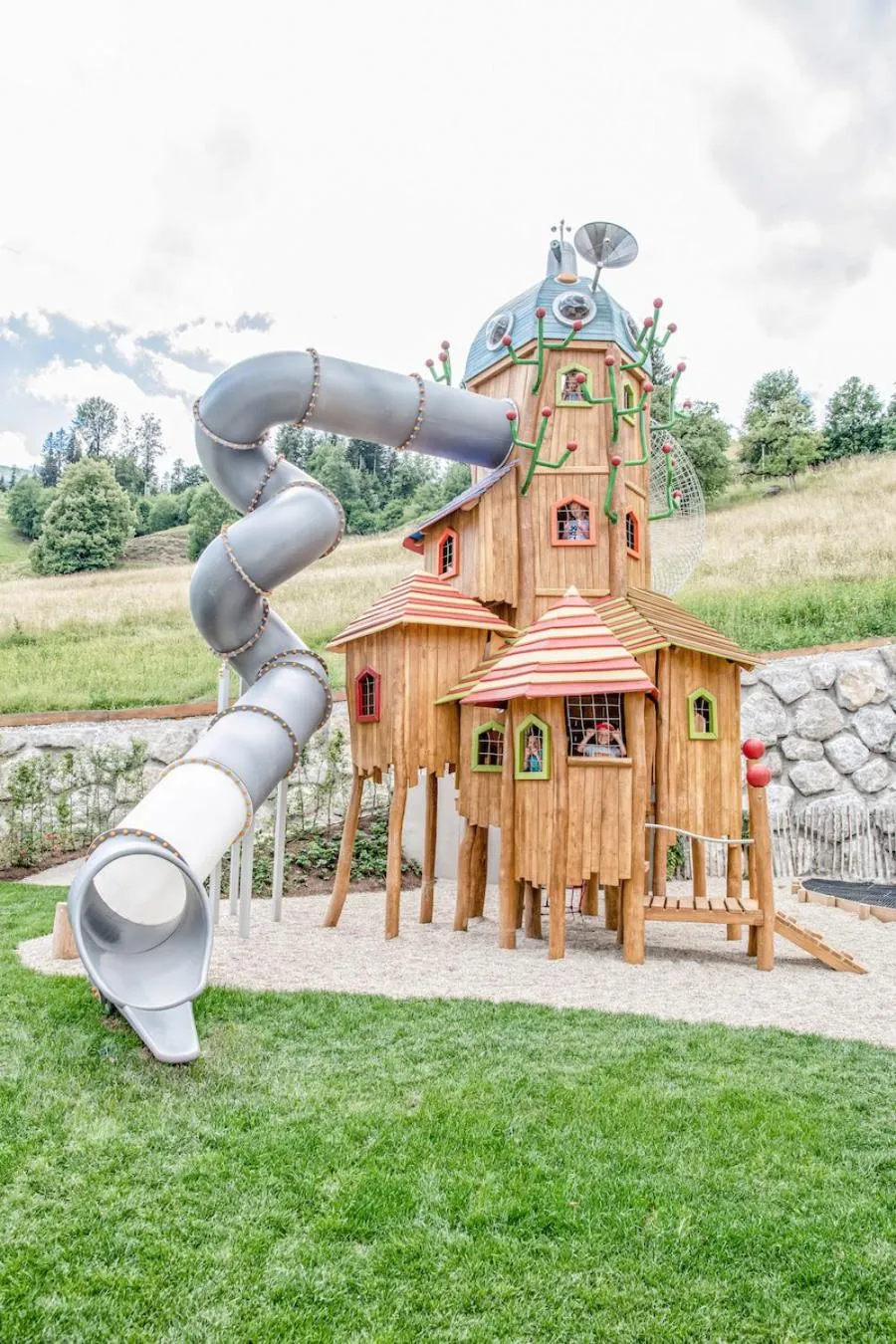 Children play ground in Familienhotel Christoph