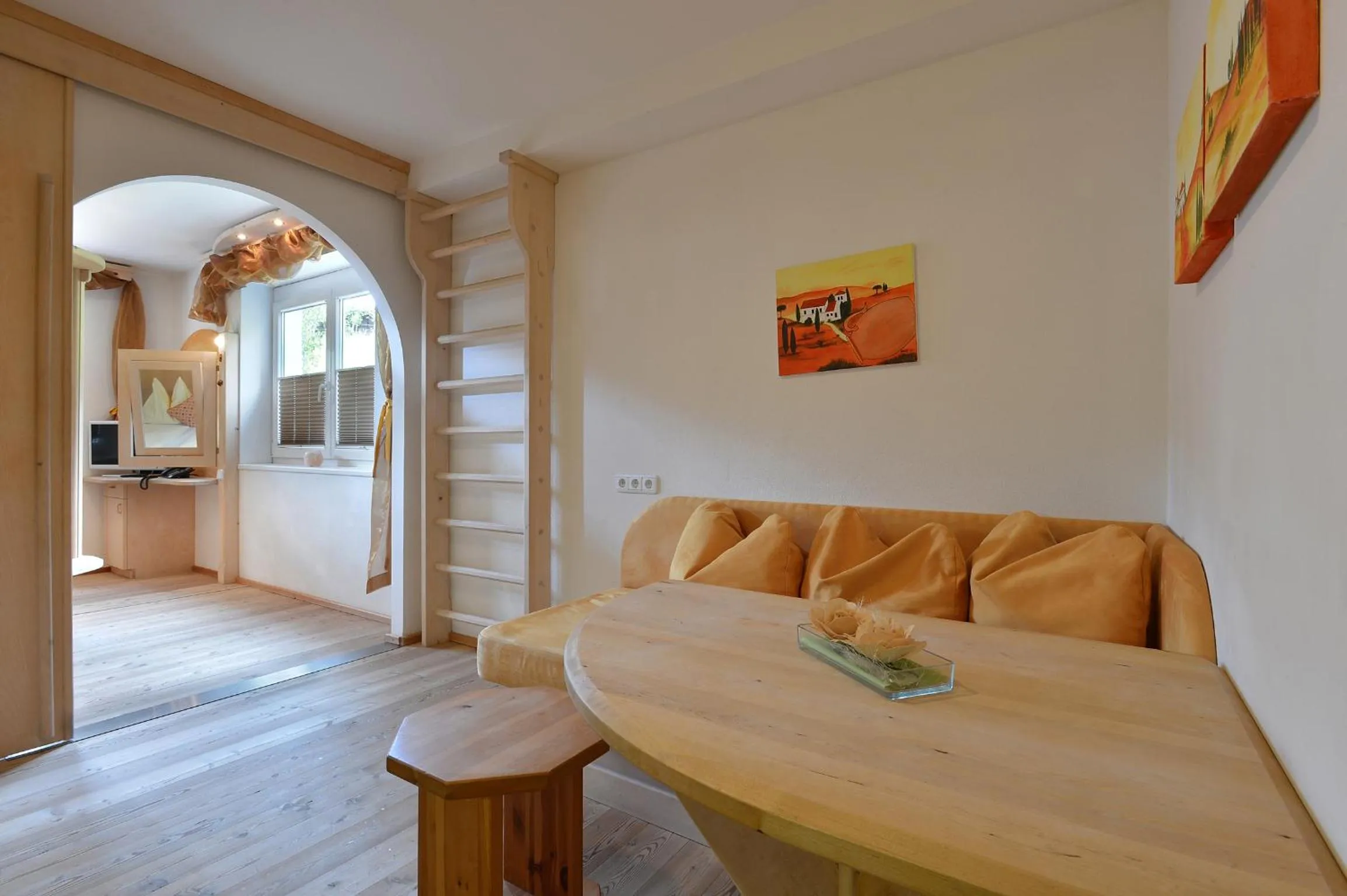 Seating area in Bed & Breakfast Landhaus Strasser