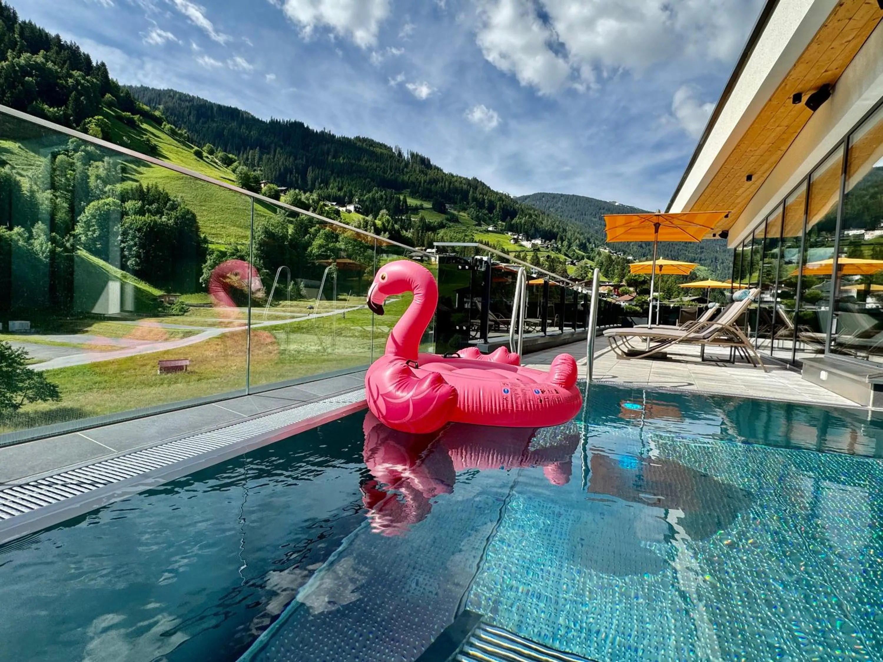 Swimming pool in Active Nature Resort DAS SeeMOUNT