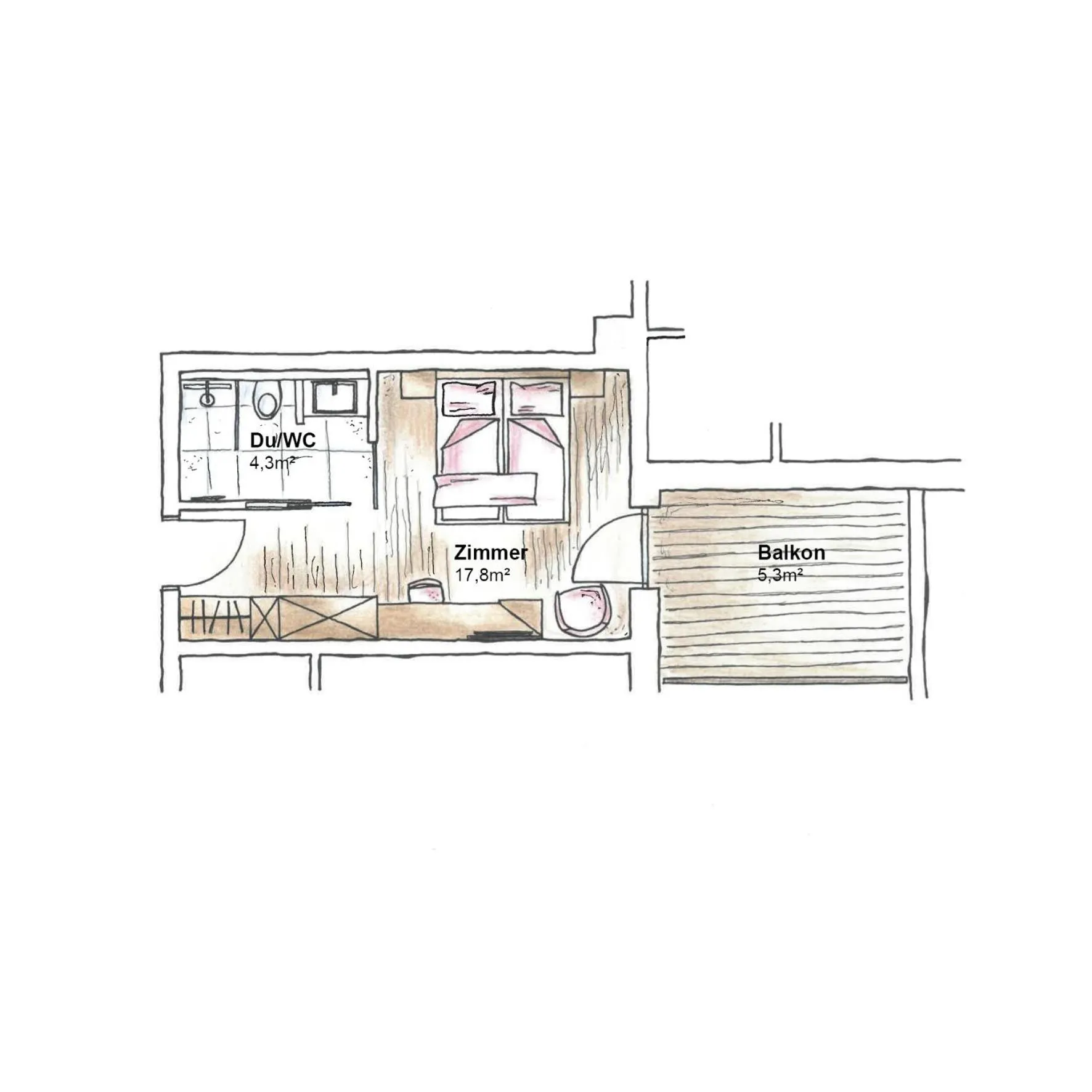 Floor plan in Active Nature Resort DAS SeeMOUNT