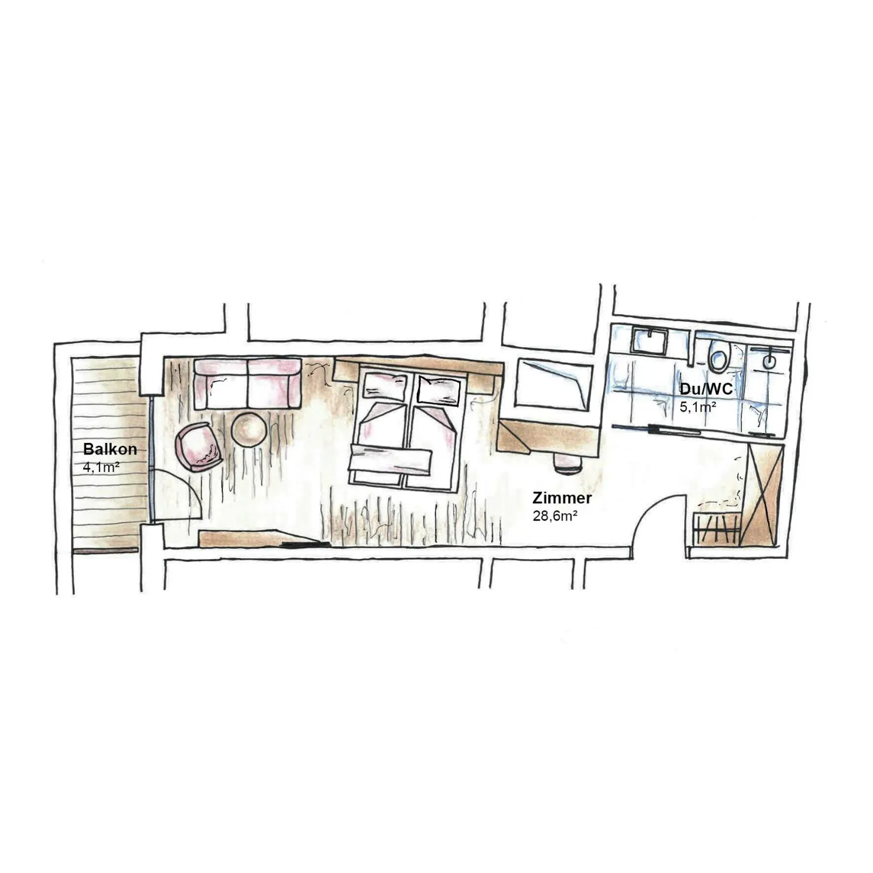 Floor plan in Active Nature Resort DAS SeeMOUNT