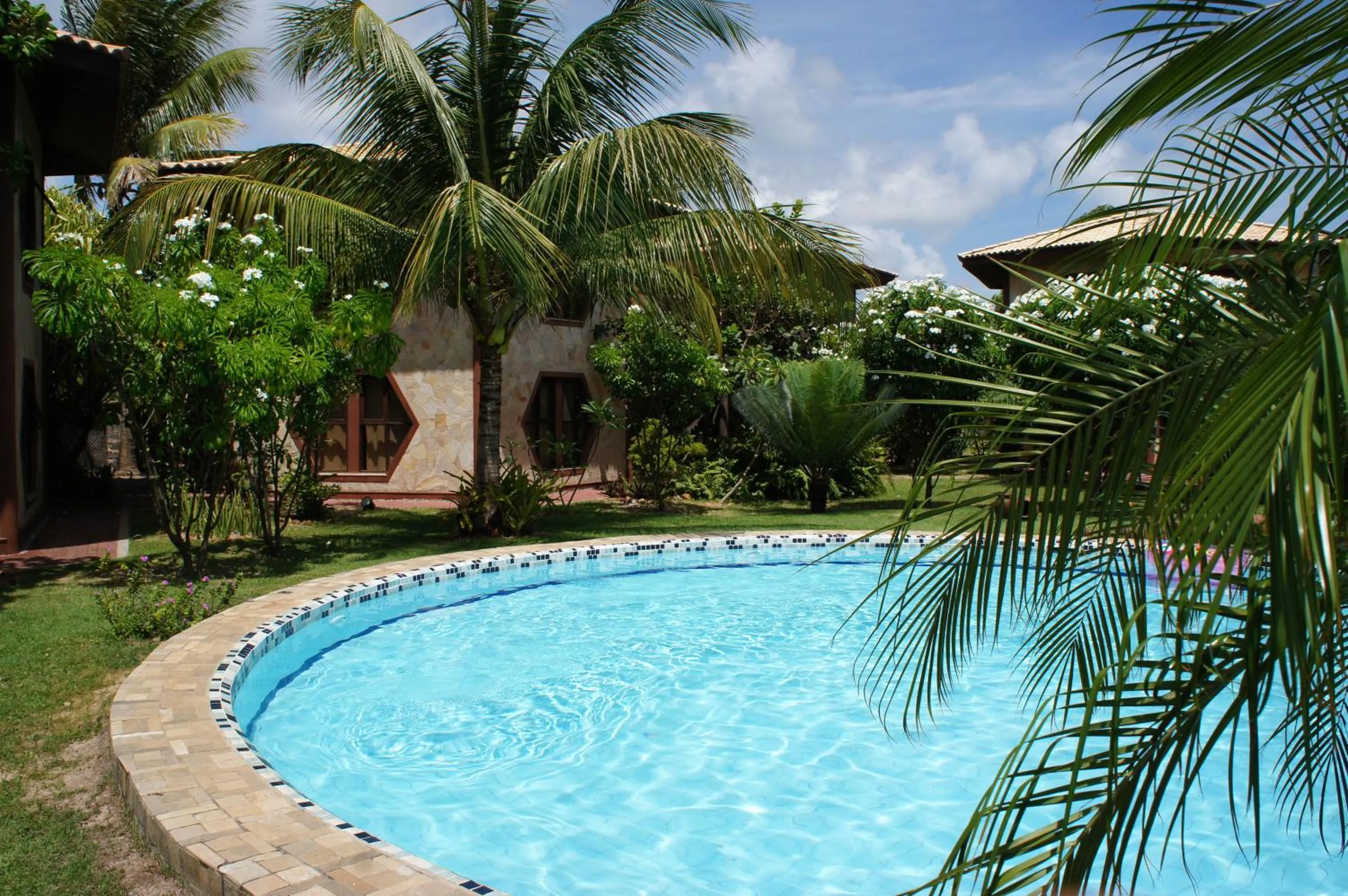 Swimming pool in Pousada Morada dos Ventos
