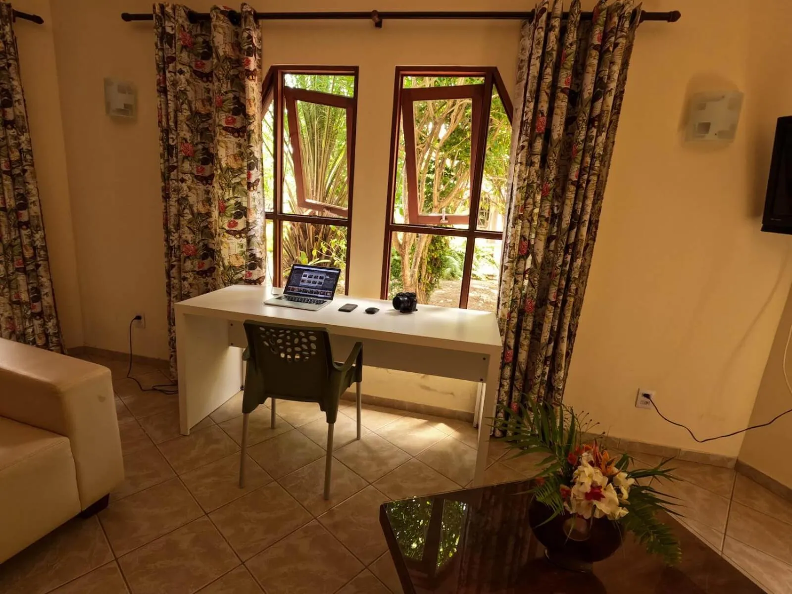 Living room in Pousada Morada dos Ventos