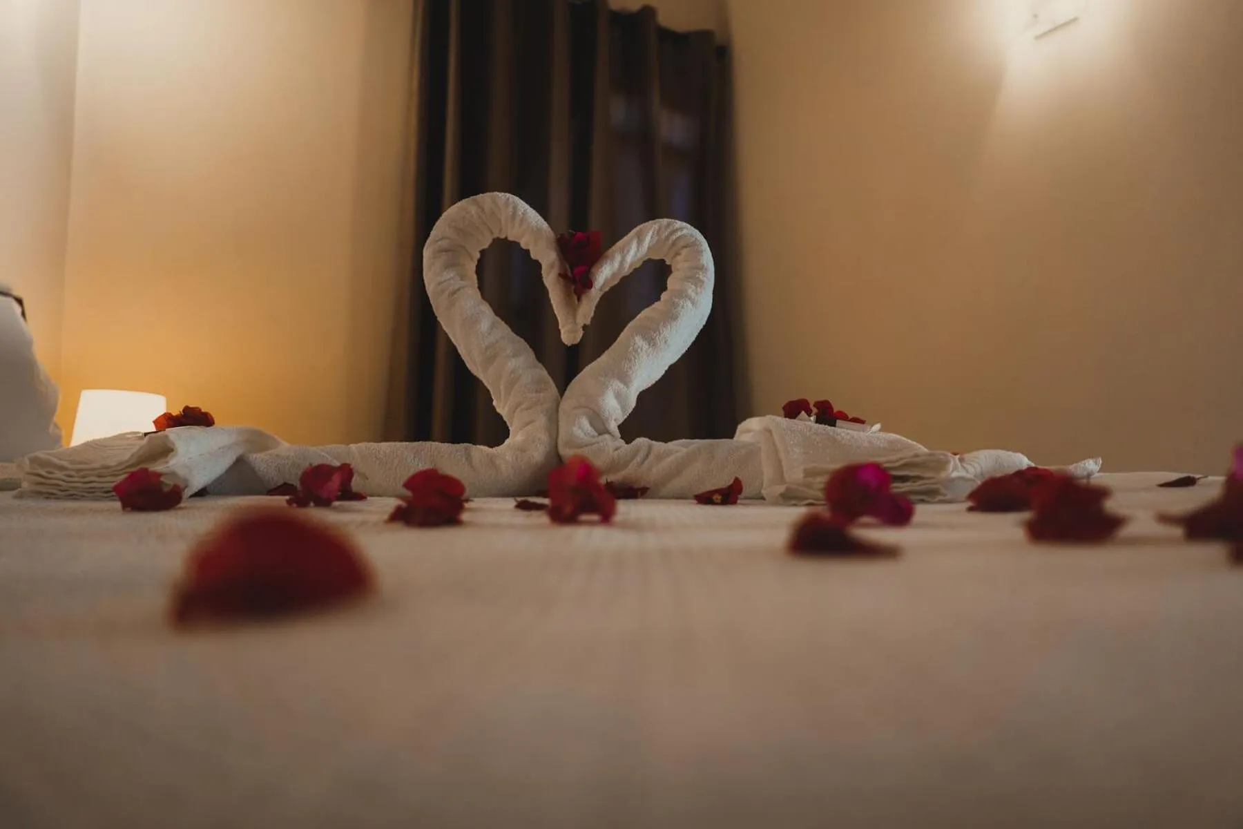 Bed in Pousada Morada dos Ventos