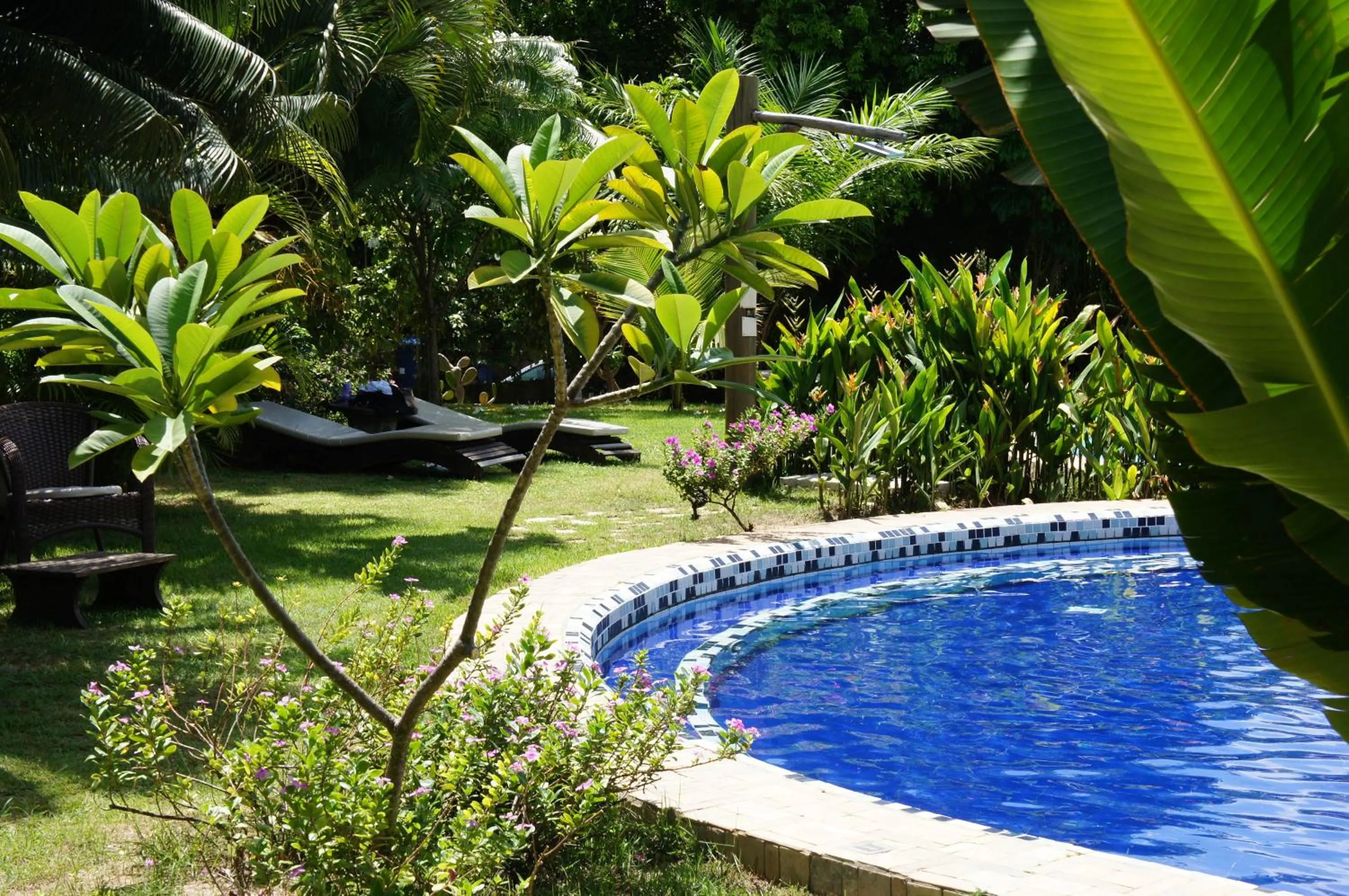 Swimming pool in Pousada Morada dos Ventos