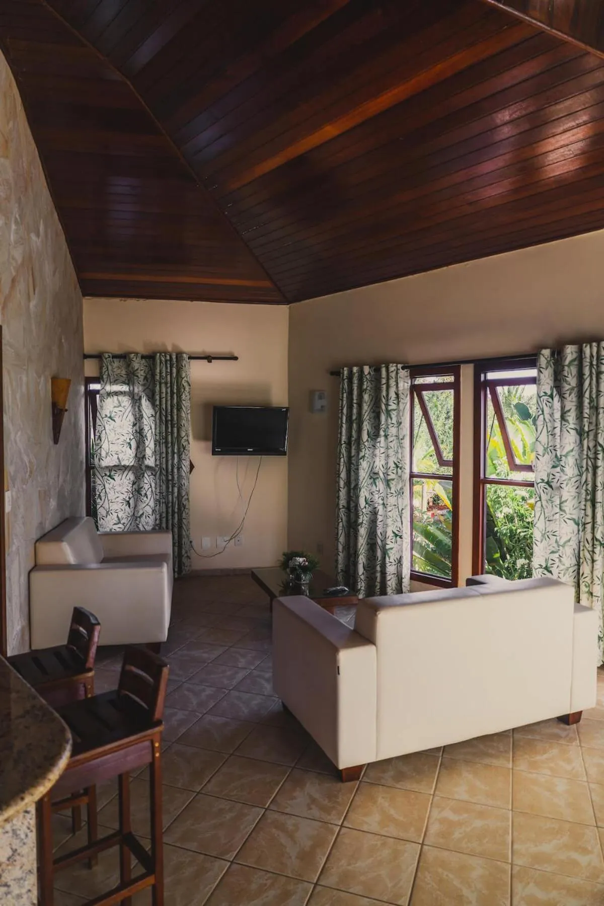 Living room in Pousada Morada dos Ventos