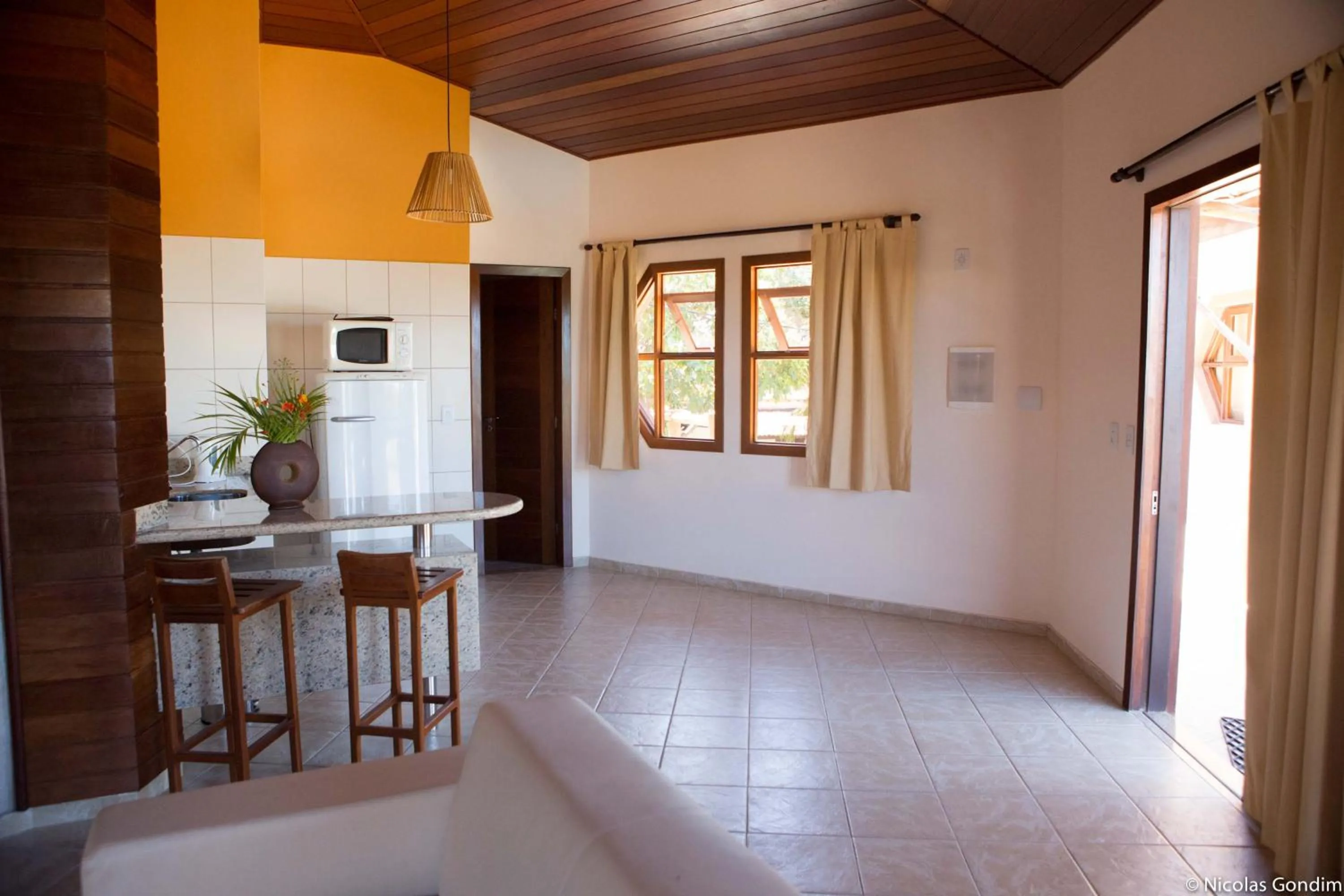 Living room in Pousada Morada dos Ventos