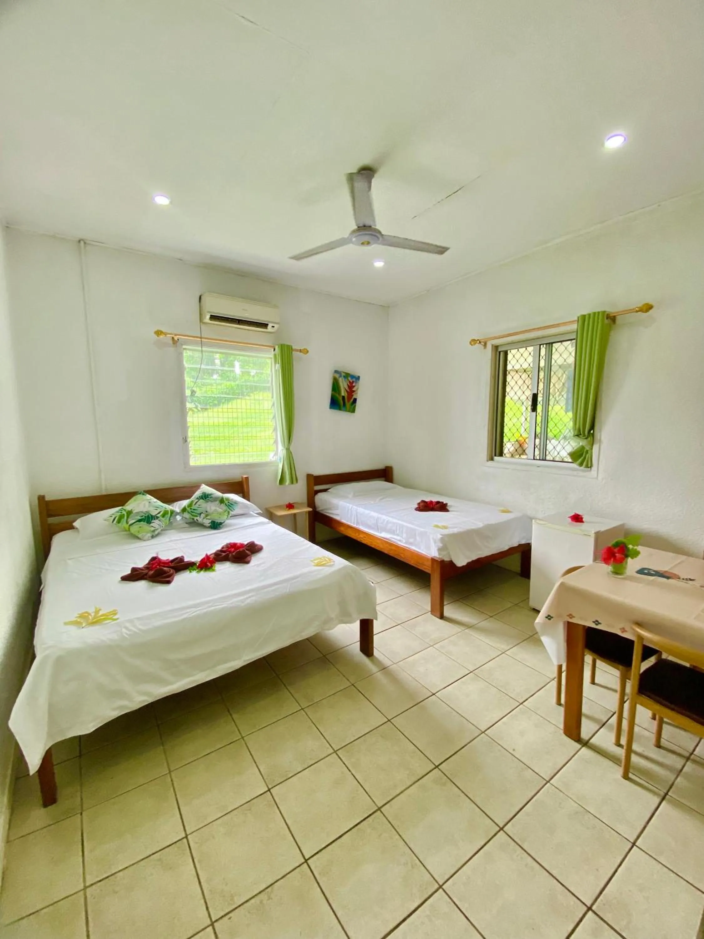 Bed in Room With A View & Apartment Style