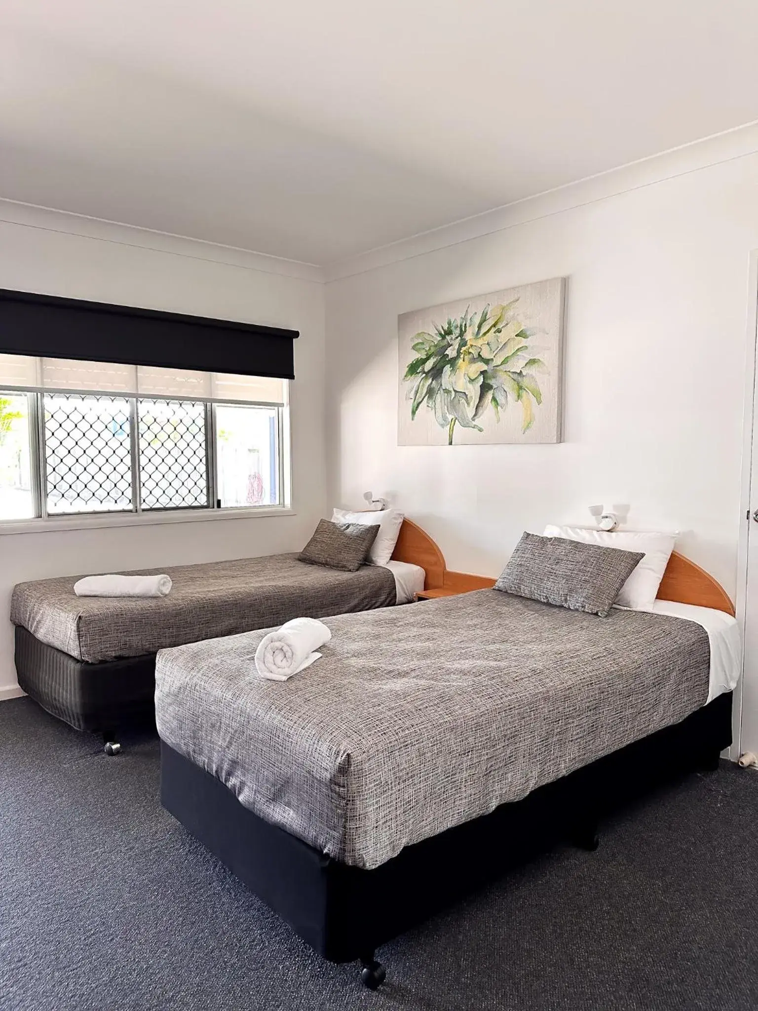 Standard Twin Room in Boulevard Lodge Bundaberg Standard Twin Room in Boulevard Lodge Bundaberg