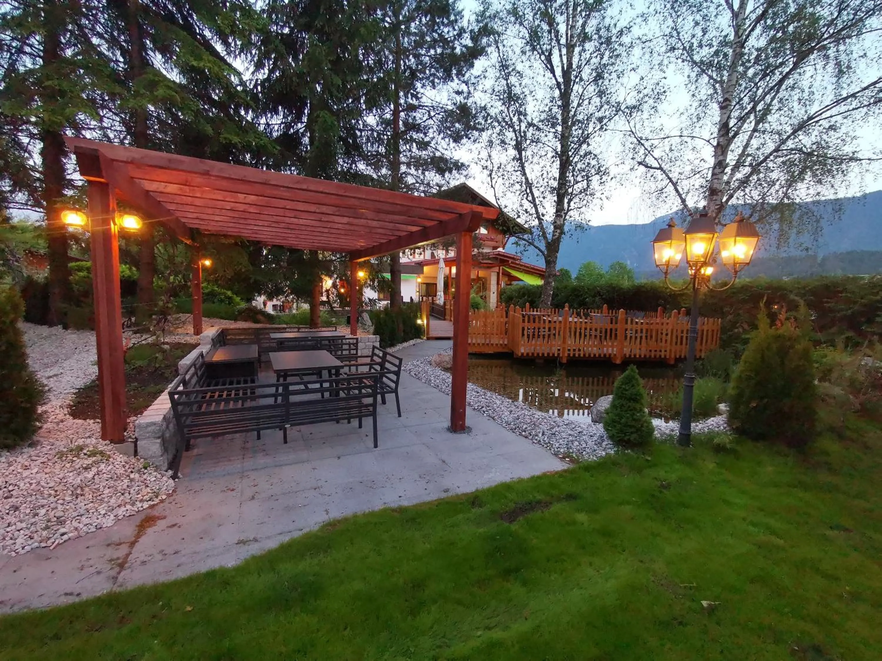 Patio in Hotel Kärntnerhof & Suiten 3-Stern Superior