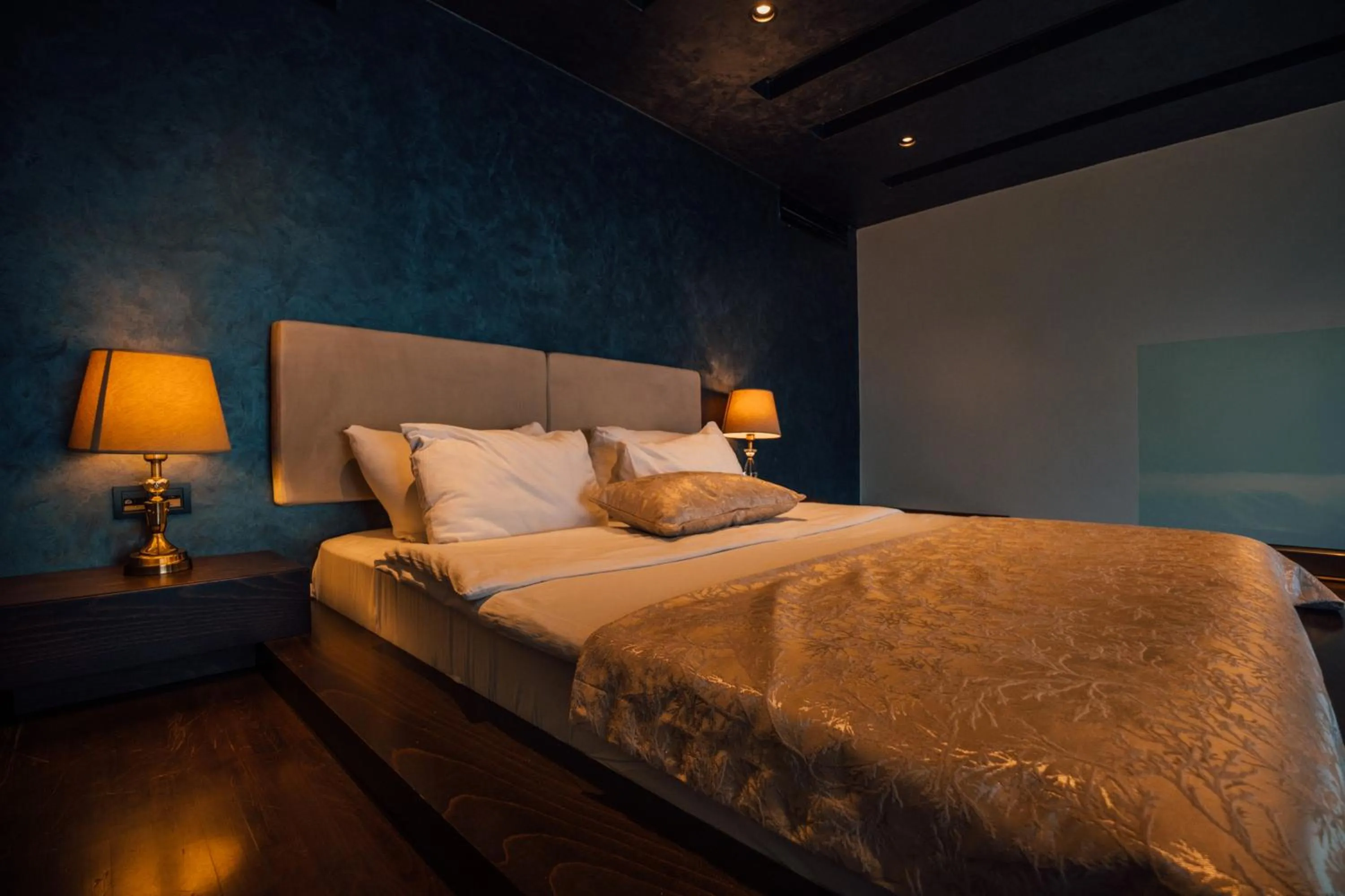 Bed in DELLAGO LUXURY HOTEL SAPANCA