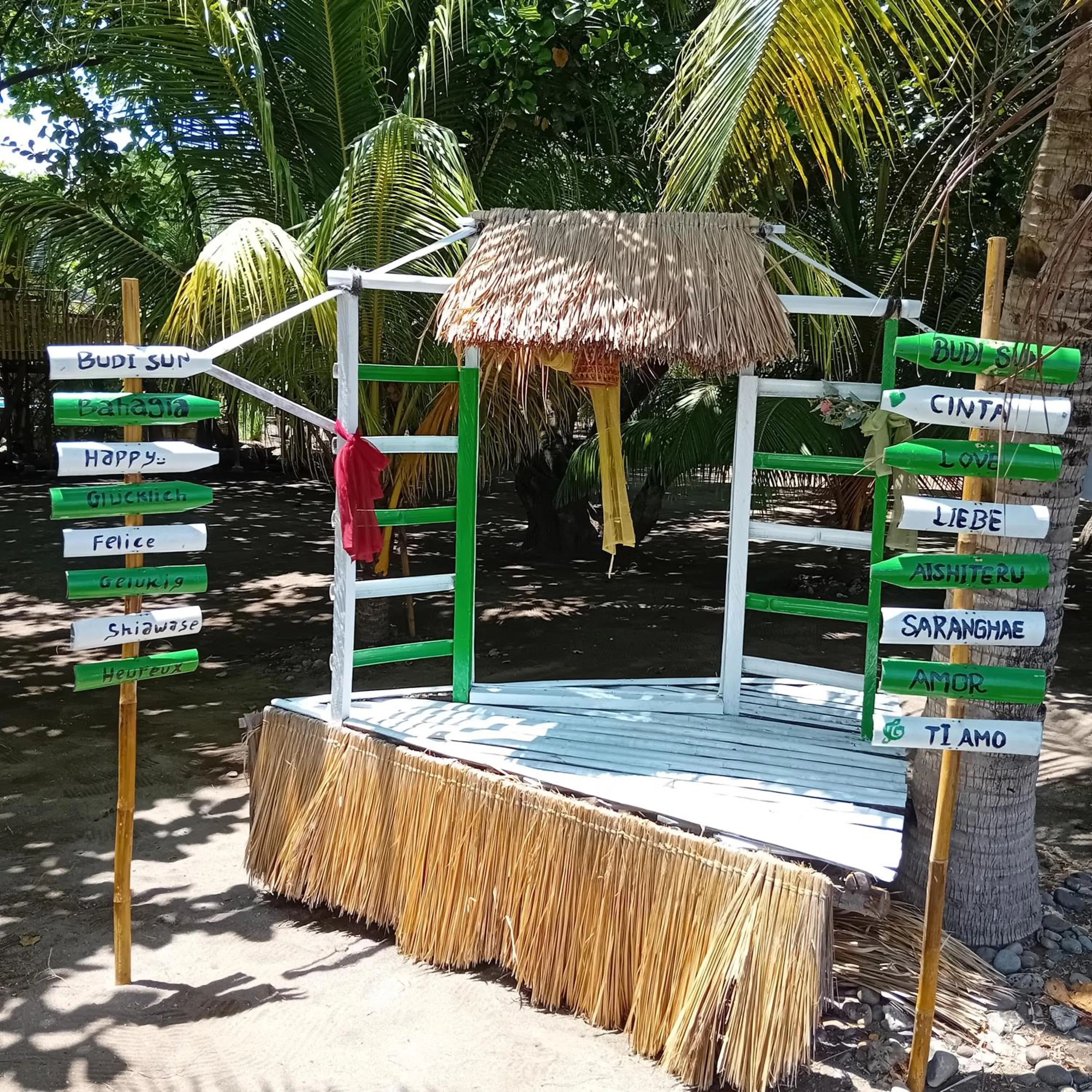 Garden in Budi Sun Resort