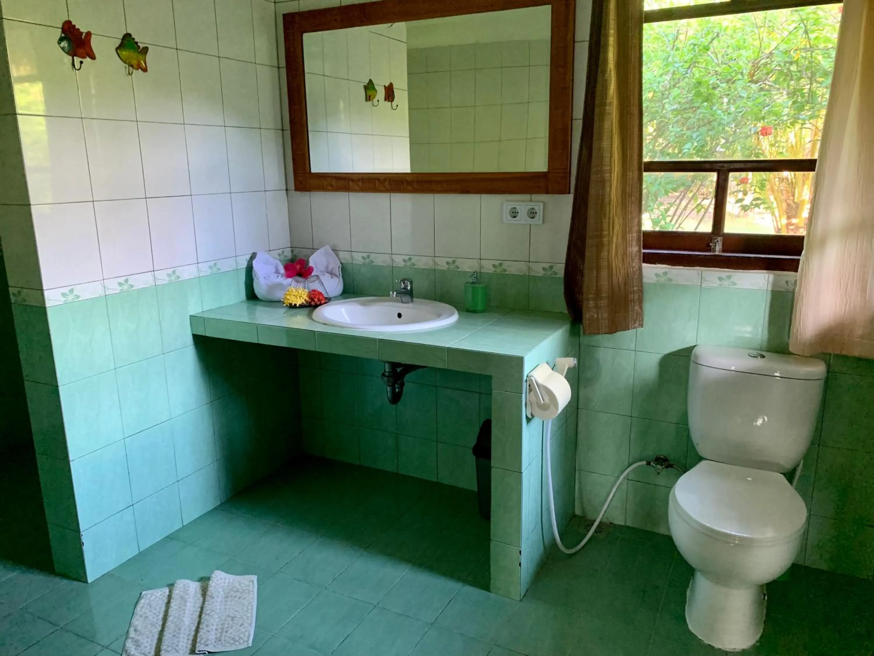 Bathroom in Budi Sun Resort