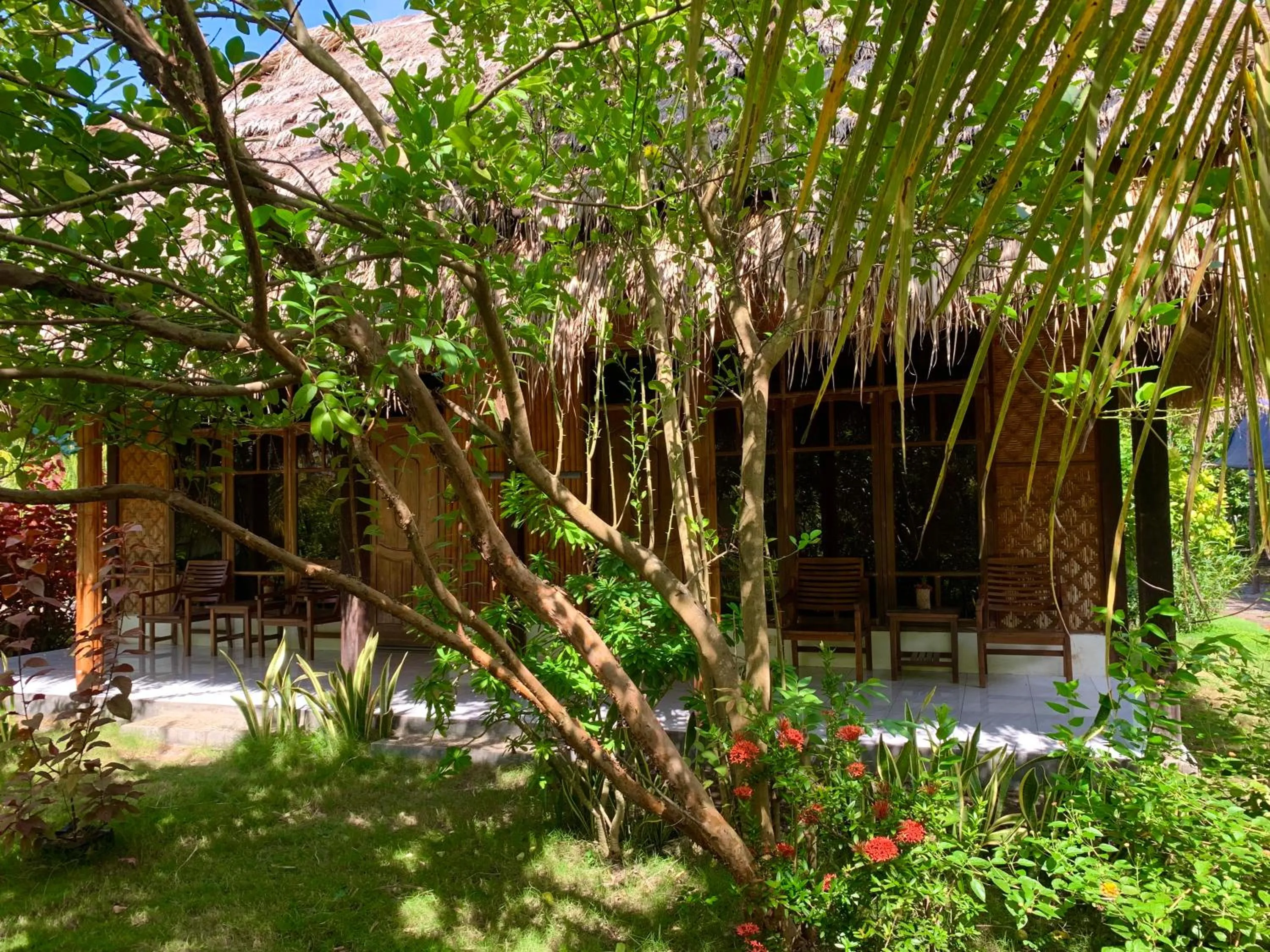 Facade/entrance in Budi Sun Resort