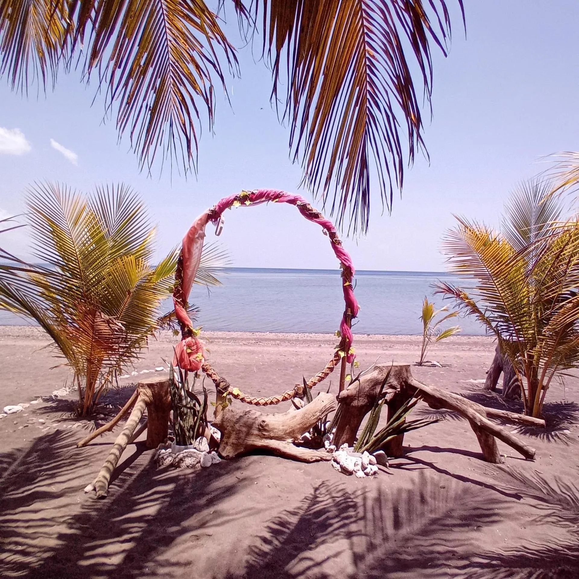Beach in Budi Sun Resort