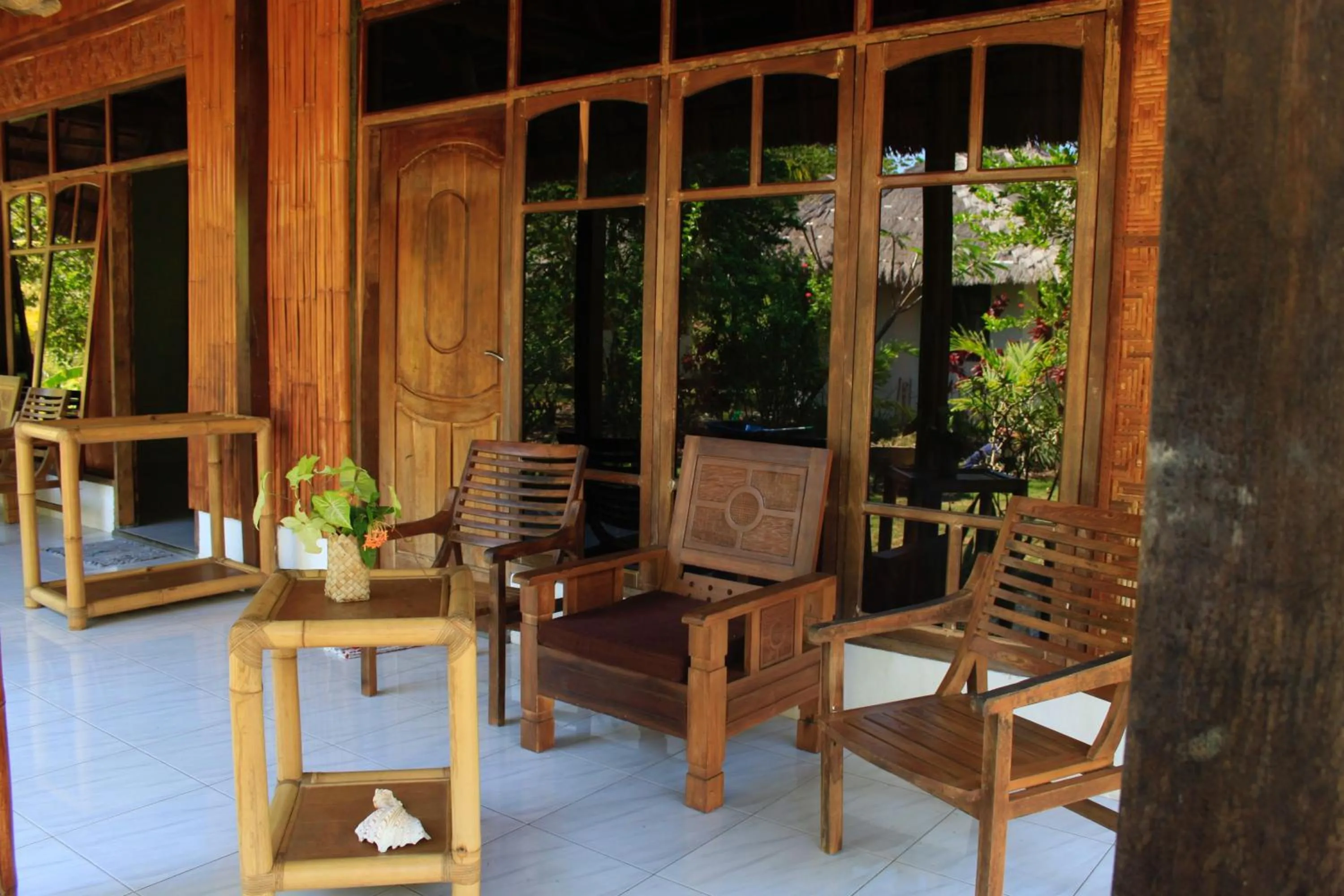 Balcony/Terrace in Budi Sun Resort