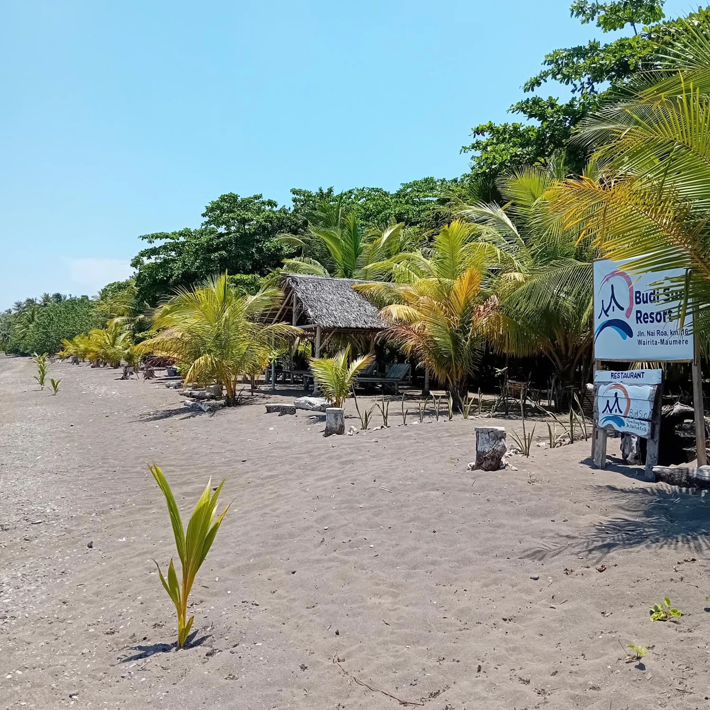 Beach in Budi Sun Resort
