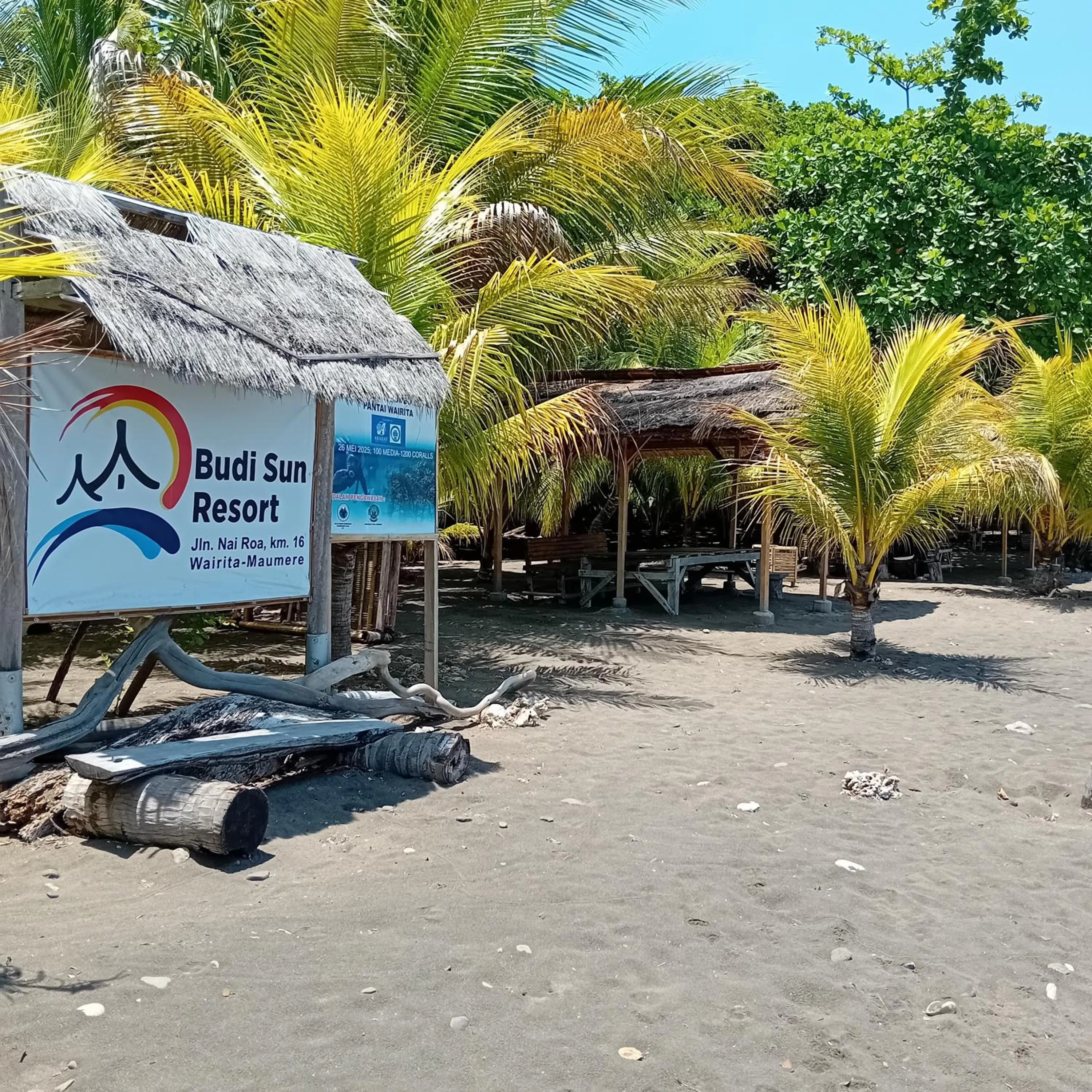 Beach in Budi Sun Resort