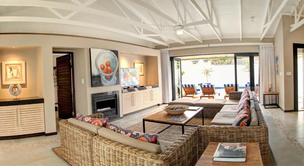 Living room in Scallop Lodge