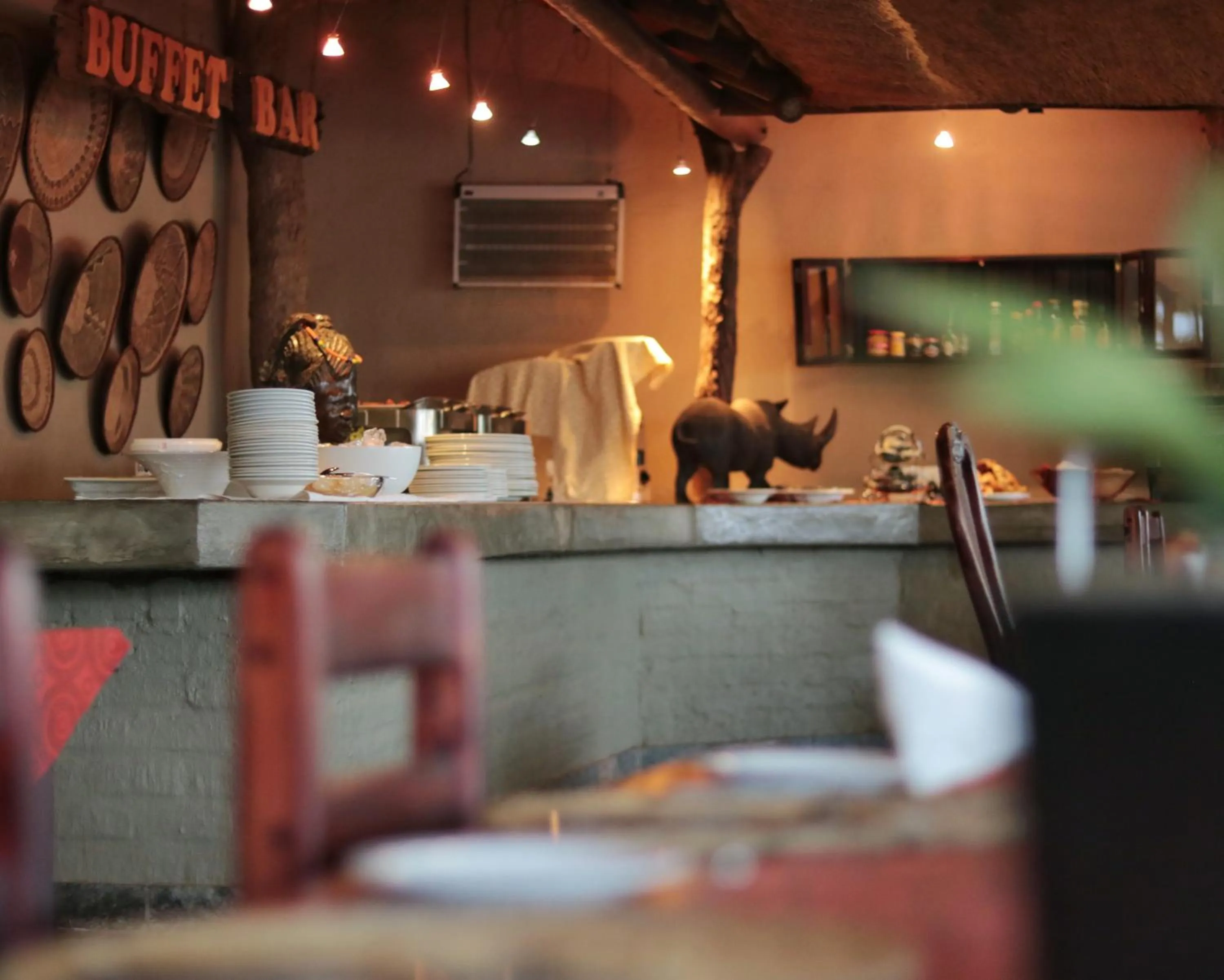 Restaurant/places to eat in Tshukudu Game Lodge