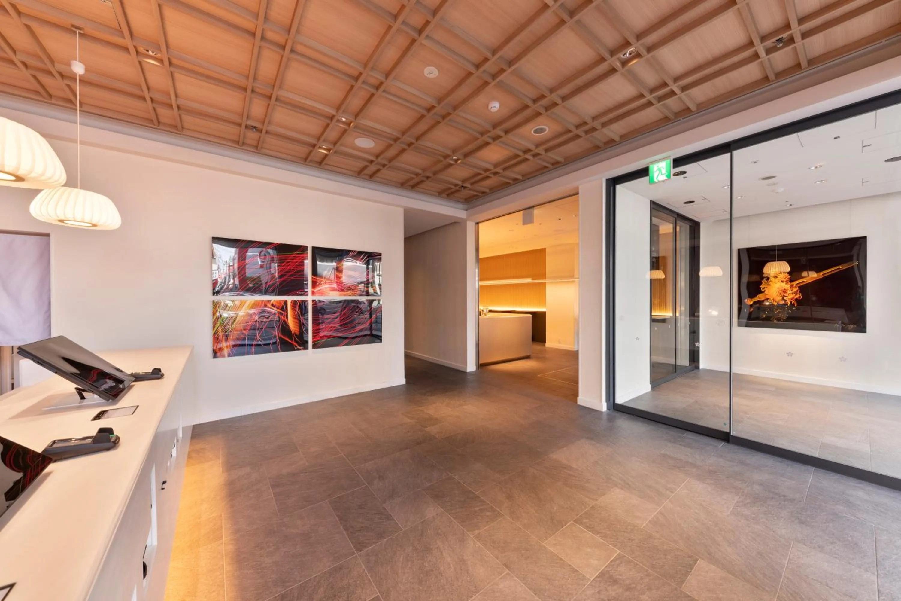 Lobby or reception in The Kanzashi Tokyo Asakusa