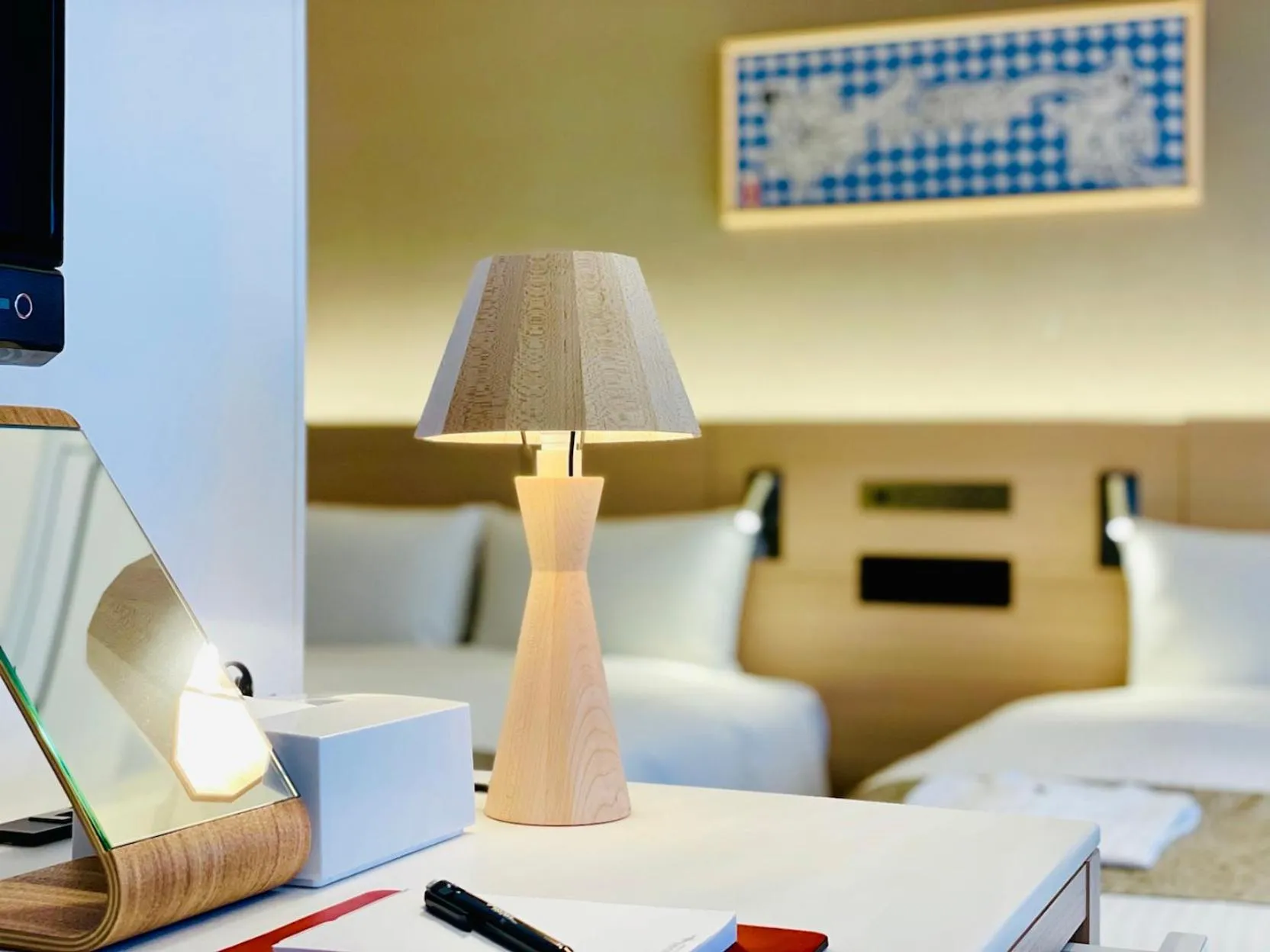 Bed in The Kanzashi Tokyo Asakusa