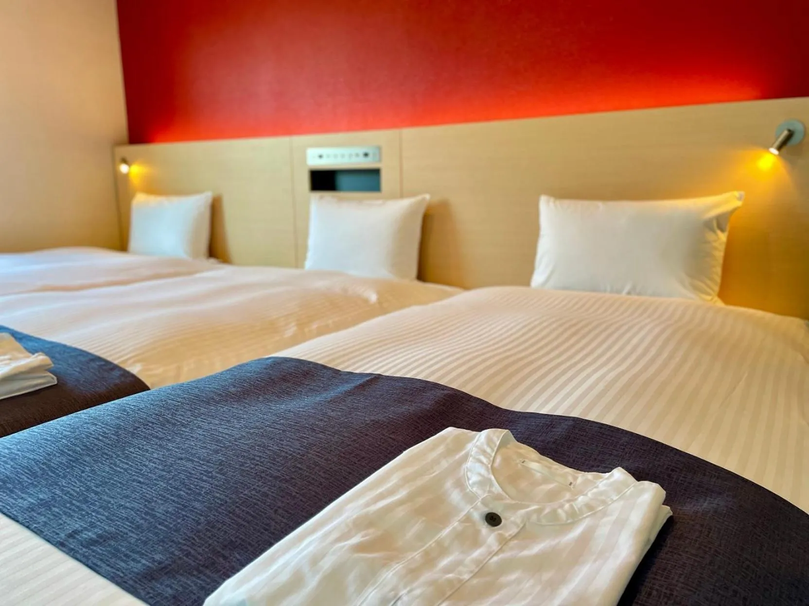 Bed in The Kanzashi Tokyo Asakusa