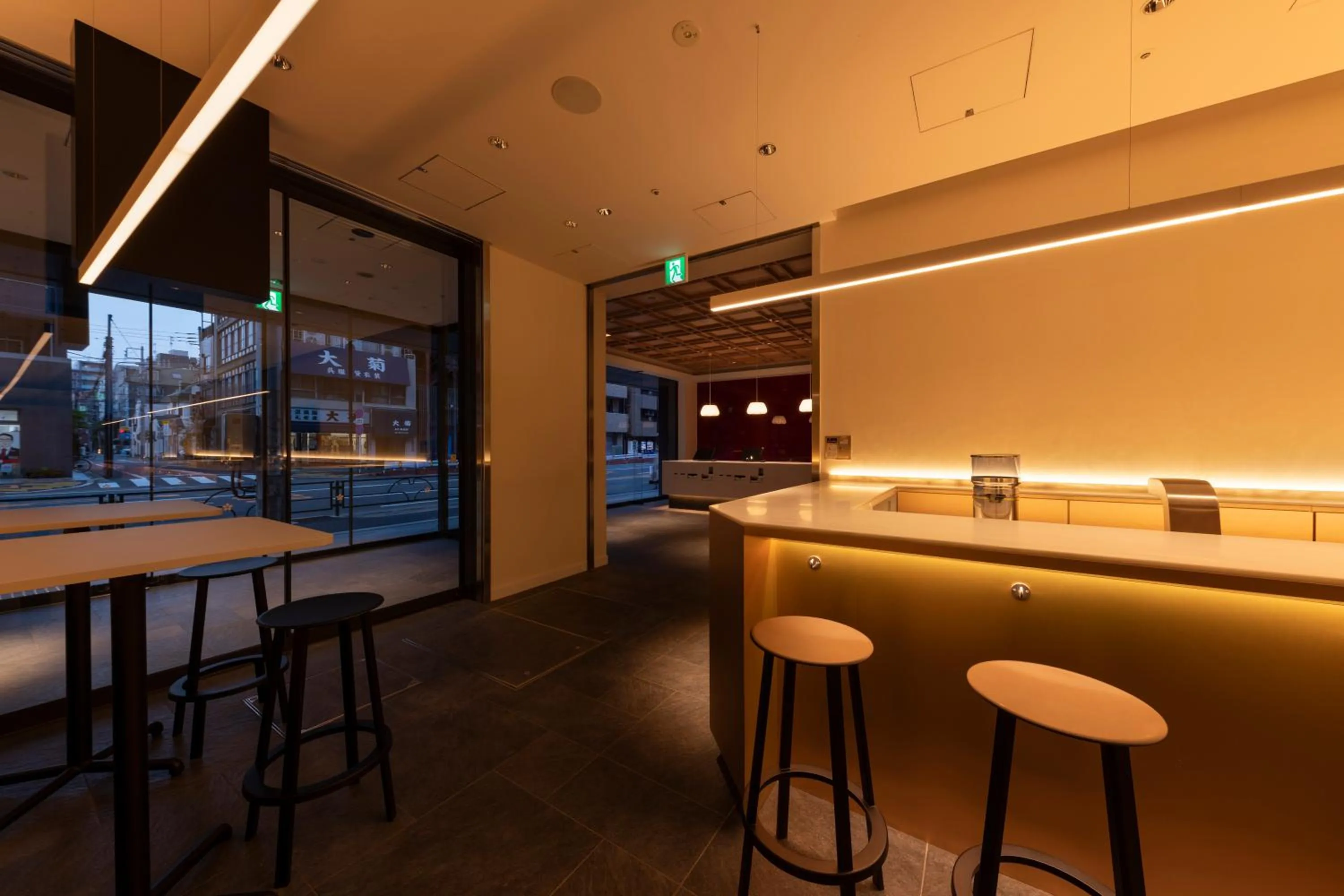 Restaurant/places to eat in The Kanzashi Tokyo Asakusa