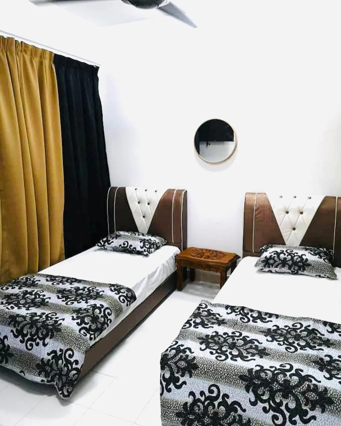 Bed in PD Lagoon Resort