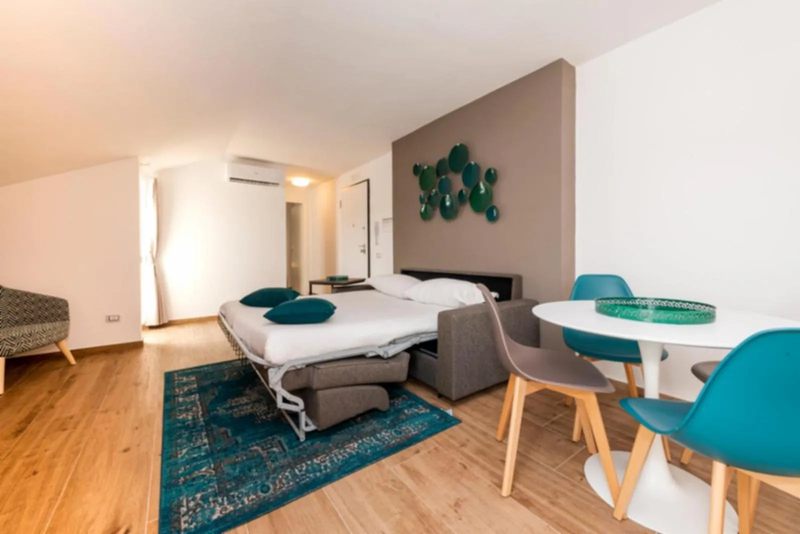 Bed in Aurelia Antica Suites & Apartments