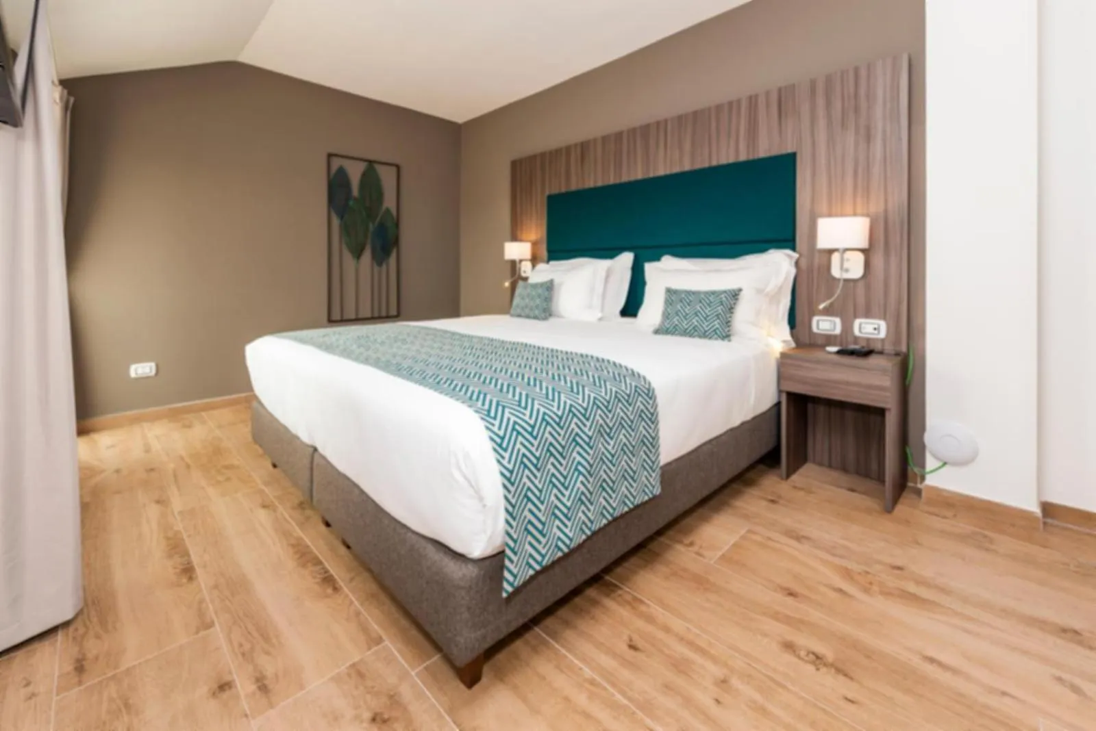 Bed in Aurelia Antica Suites & Apartments